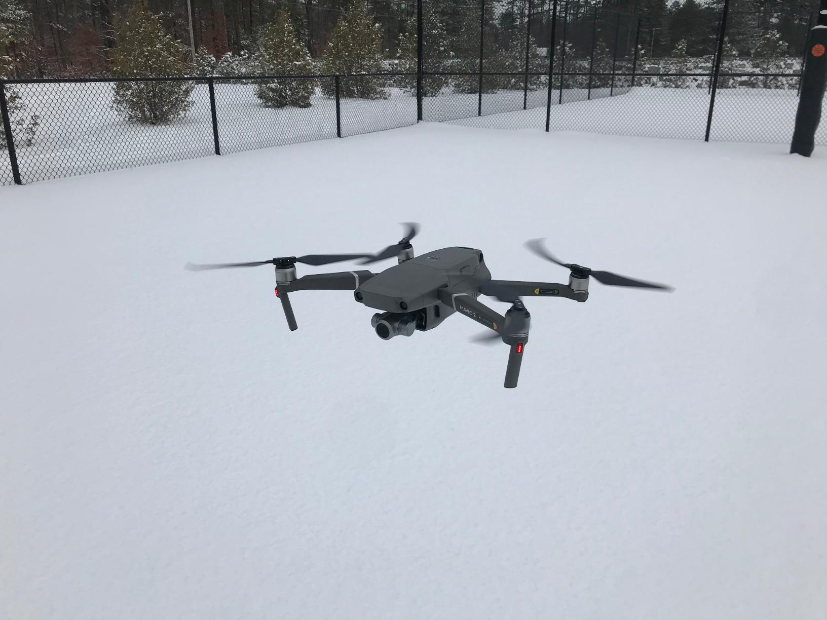 DJI Mavic 2 Zoom - Drone Quadcopter UAV with Optical Zoom Camera 3-Axis Gimbal 4K Video 12MP 1/2.3