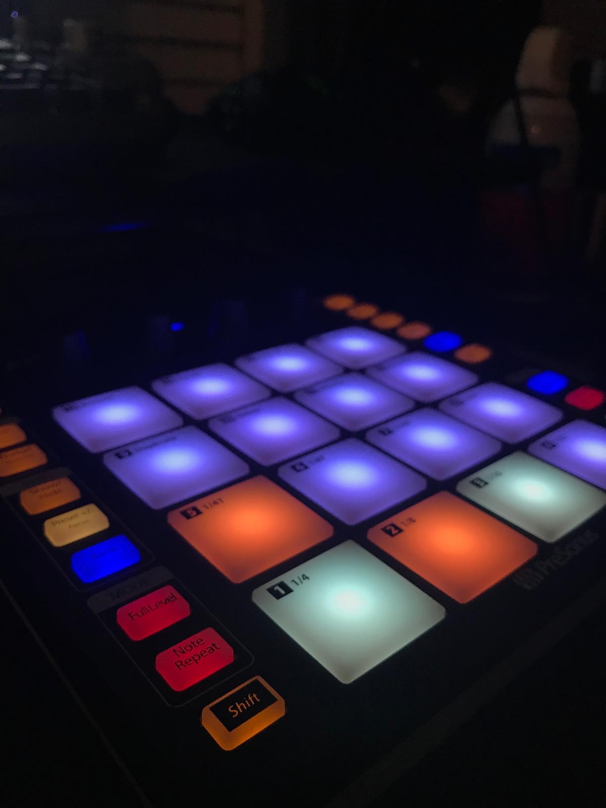 PreSonus ATOM Production & Performance Midi Pad Controller with Studio One Artist and Ableton Live Lite Recording Software customer photo 1