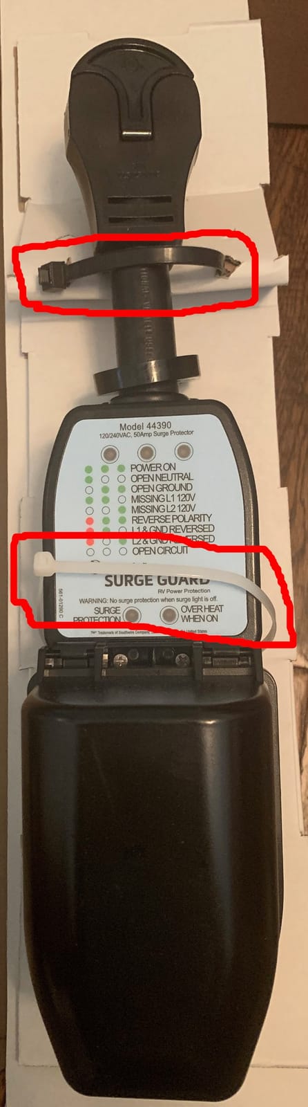 Southwire Company LLC 44390 Surge Guard 50A Portable, Black customer photo 2
