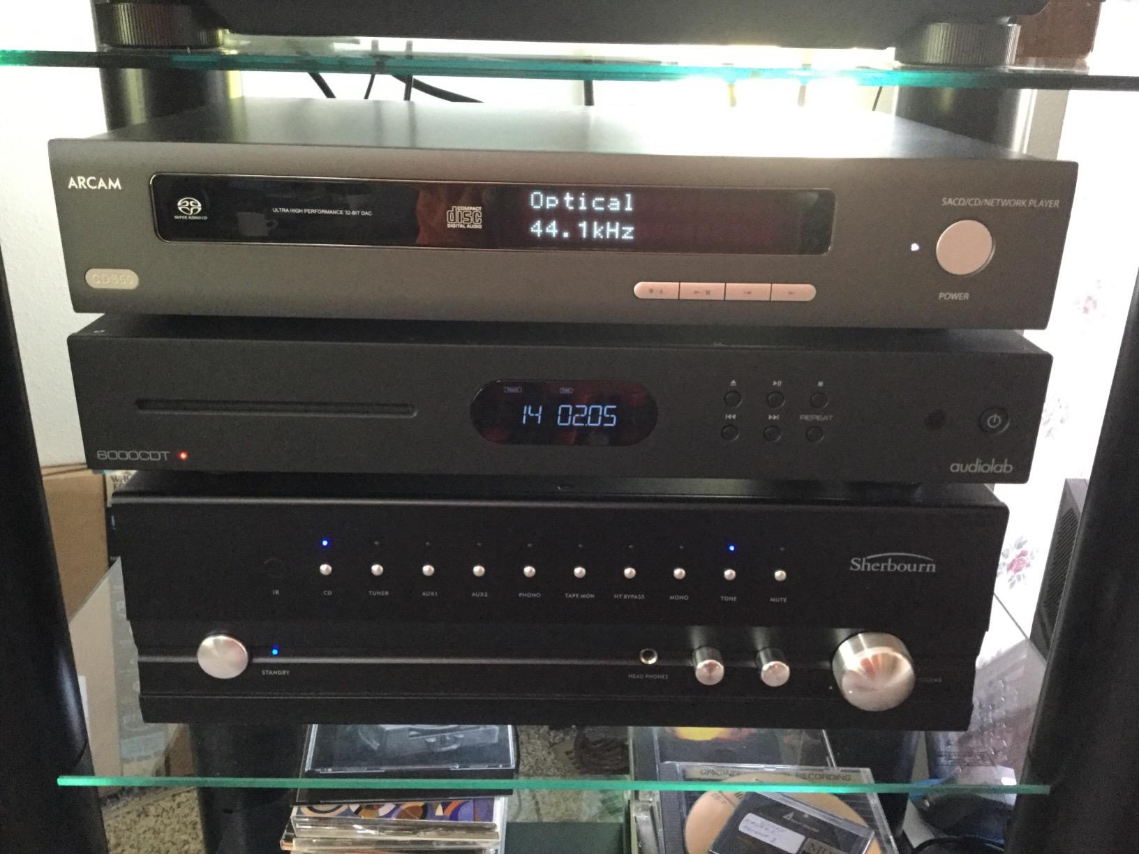 Audiolab 6000CDT Dedicated CD Transport with Remote (Black) customer photo 1