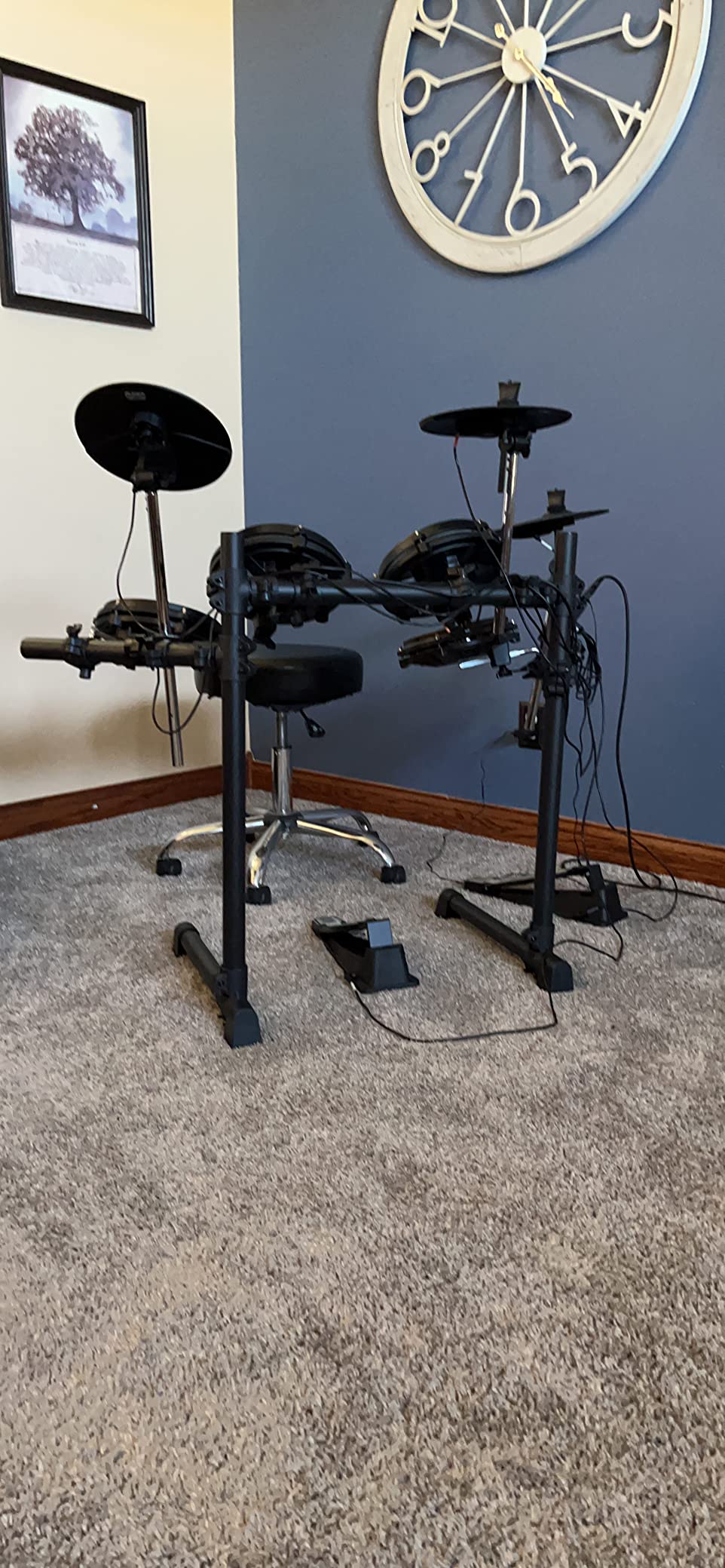 Alesis Turbo Mesh Kit Electric Drum Set | Compact Design, 8