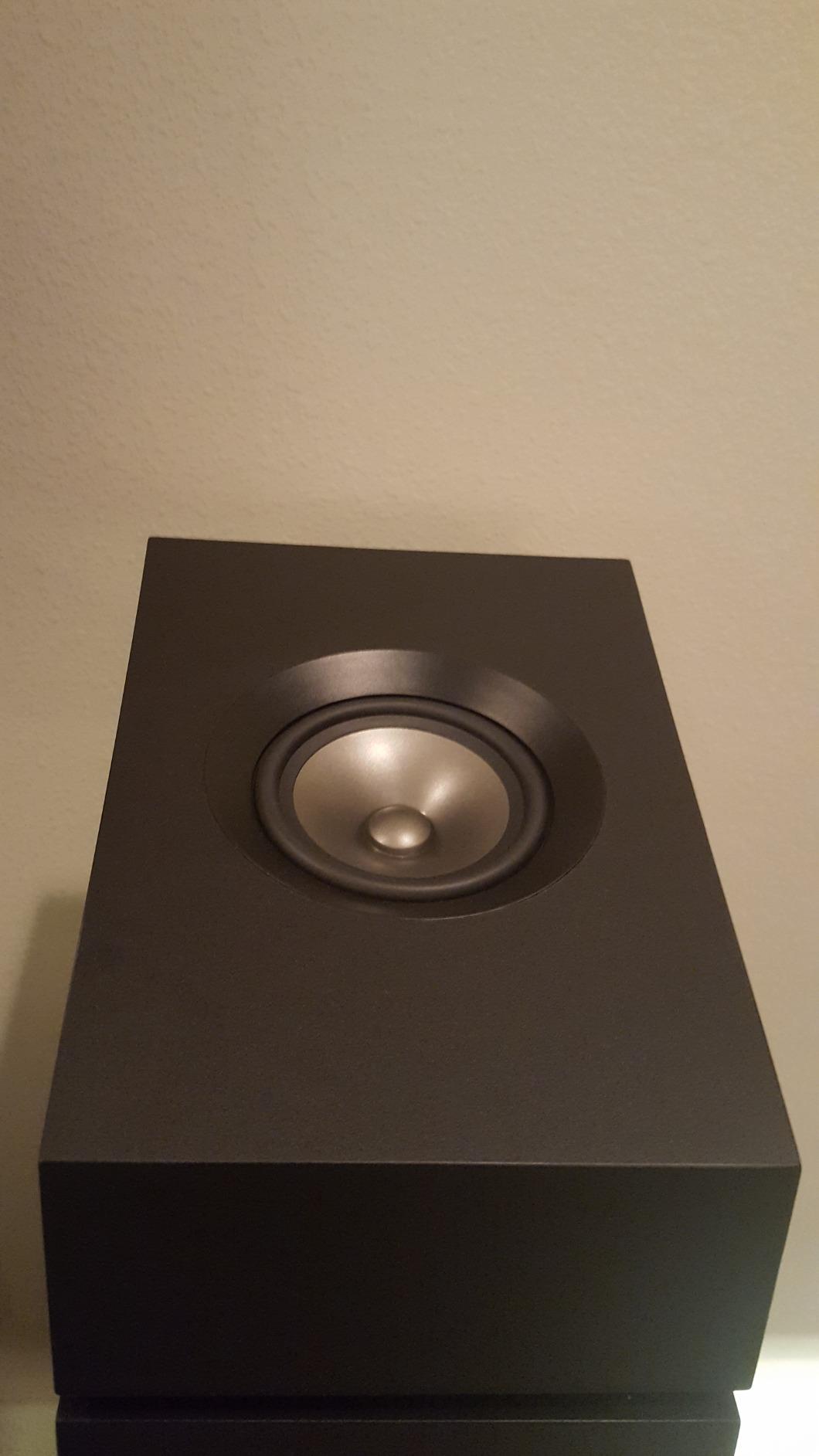 Jamo S 8 ATM BLACK | 4-inch polyfiber woofer with Dolby Atmos and MDF cabinet for movies, gaming and home theater customer photo 2