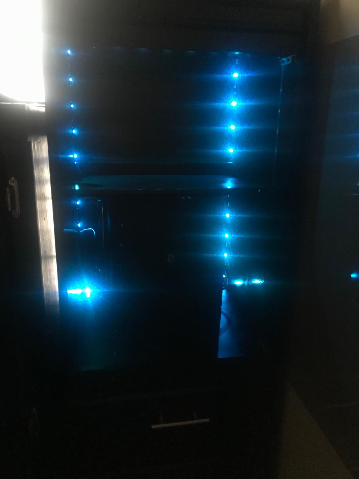 KontrolFreek Gaming Lights: LED Strip Lights, USB Powered with Controller, 3M Adhesive for TV, Console, PC, Wall (9 ft) customer photo 1