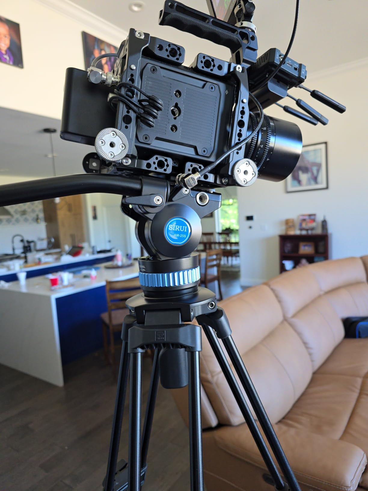 SIRUI AM-25S Video Tripod 74.8