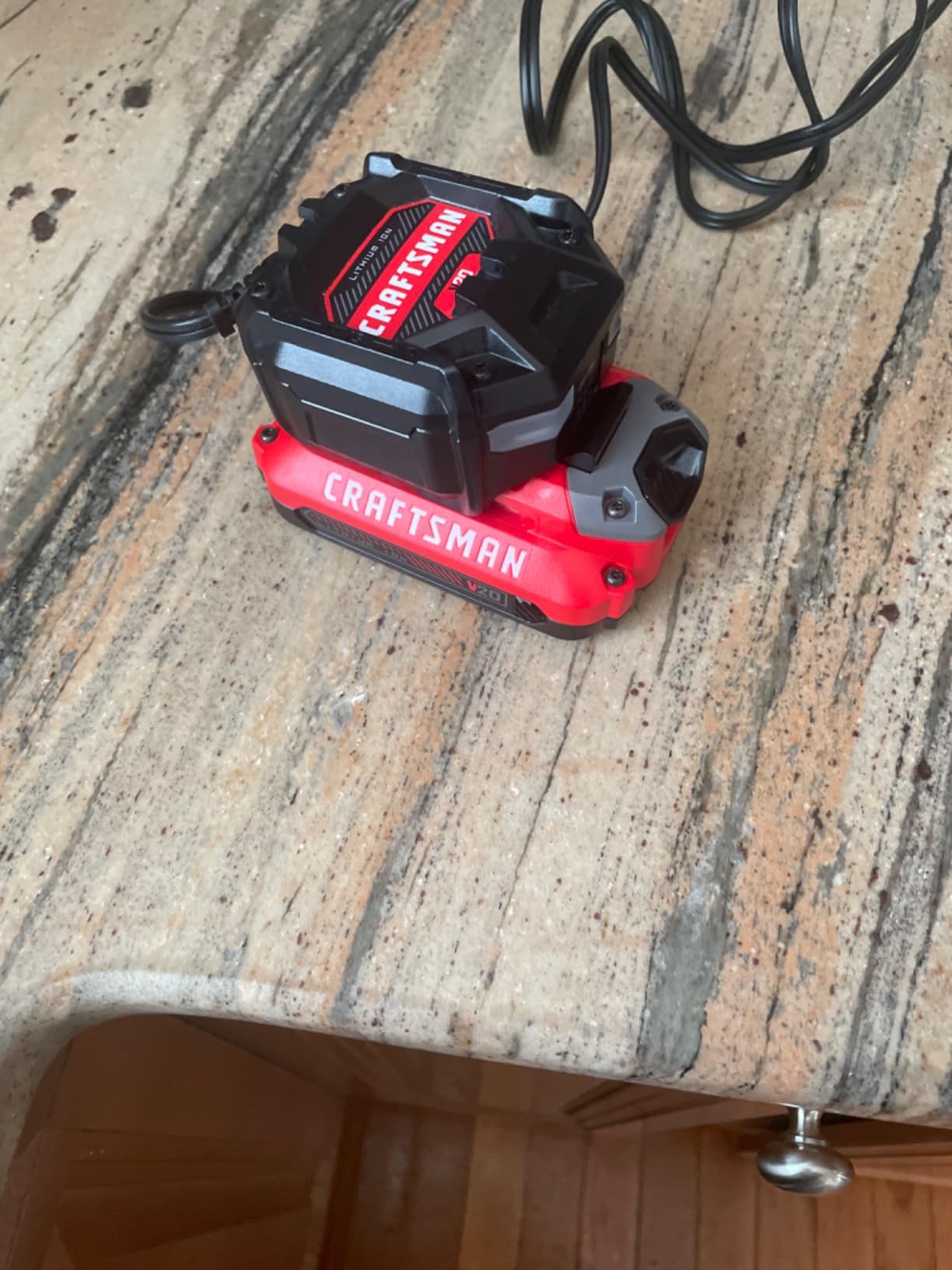 CRAFTSMAN V20 Cordless Brad Nailer, 18 Gauge Nail Gun, with Battery and Charger (CMCN618C1) customer photo 2