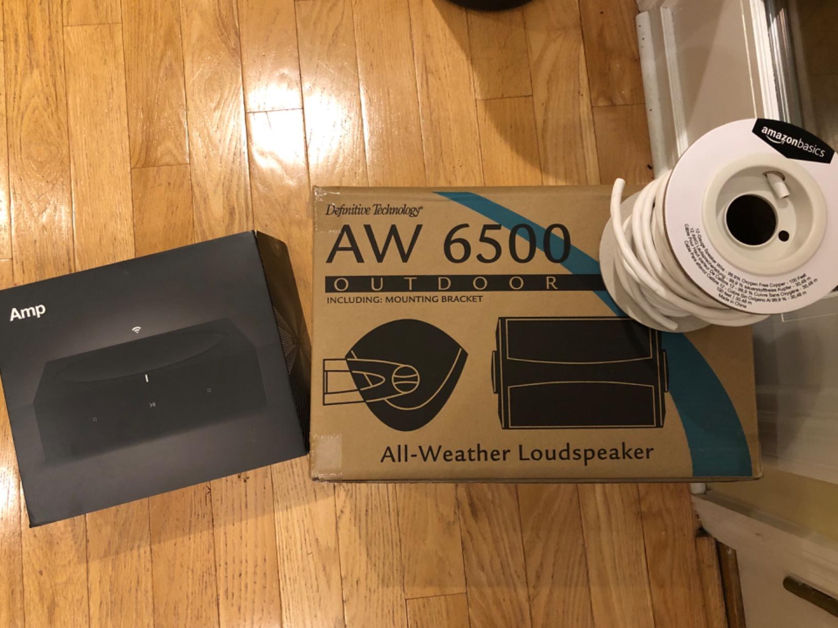 Sonos Amp - Black | HDMI ARC for TV Sound | Powers In-Wall, In-Ceiling & Outdoor Speakers | Turntable Line-In | Subwoofer Output customer photo 1