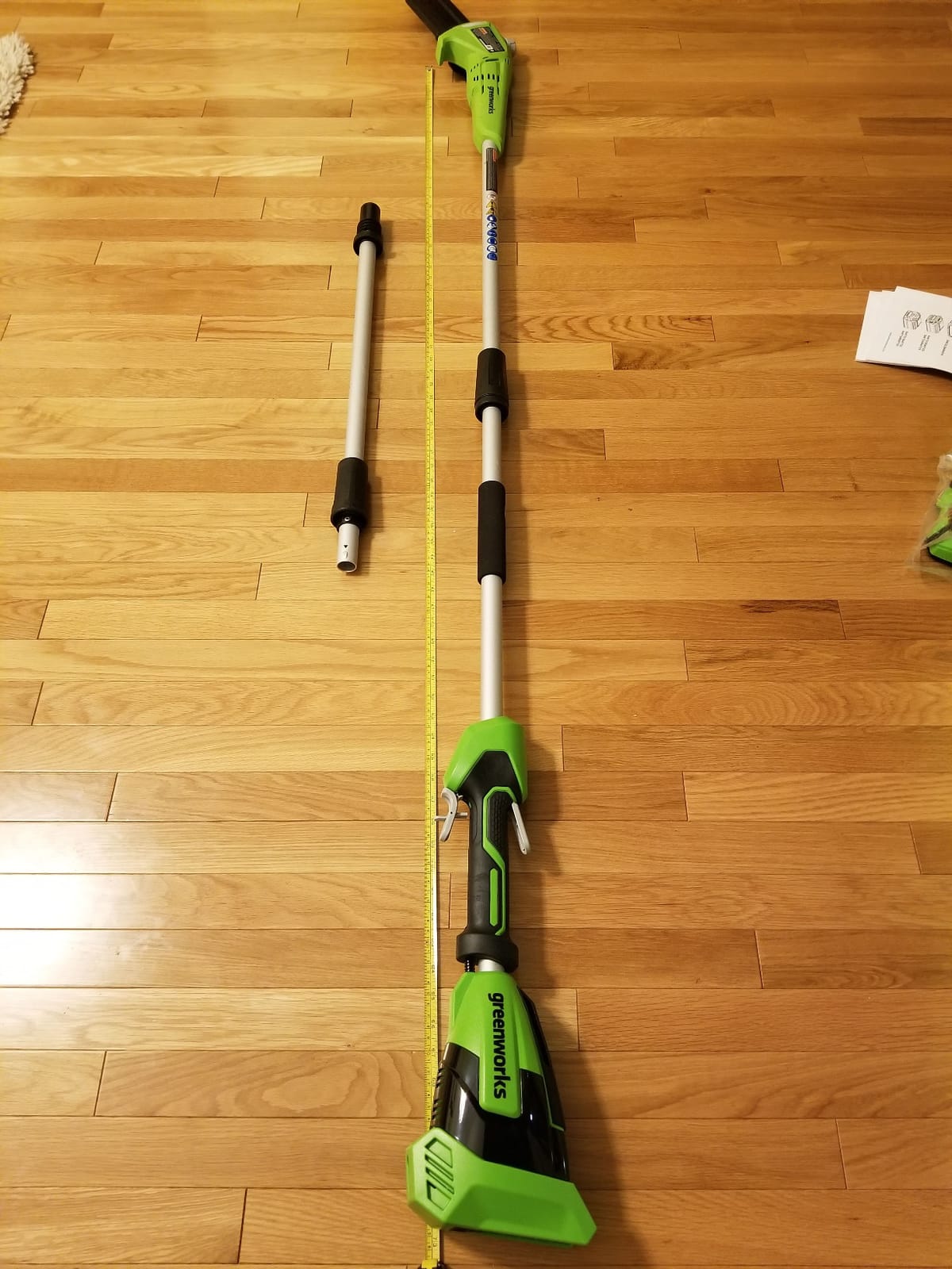 Greenworks 40V 8-Inch Cordless Polesaw, 2.0Ah Battery and Charger Included PS40B210 customer photo 1