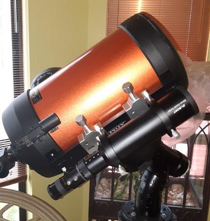 SVBONY SV106 Guide Scope Finder Scope 60mm, Helical Focuser Finder Multi-Use | All Metal Optical Structure, Optics Sharp, Compatible with 1.25