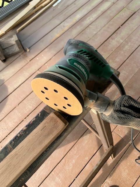 Metabo HPT Random Orbit Finishing Sander, 5-Inch Variable Speed, SV13YST | Palm-Style Comfort Grip, Dust Collection Hose Connector, Compact Lightweight Design, 230W 2.8 Amp Motor customer photo 1