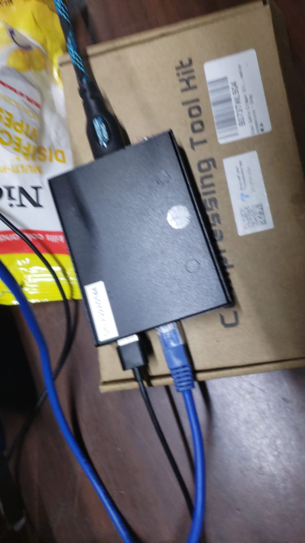 AV Access 4K HDMI USB KVM Extender TCP/IP Over Single Cat5e/6/6a/7 up to 120M(390ft), 1080P@120Hz, Plug & Play, Keyboard & Mouse Over Network, Zero Latency, 3 Ports USB Hub, DIP up to 16 Sets customer photo 1