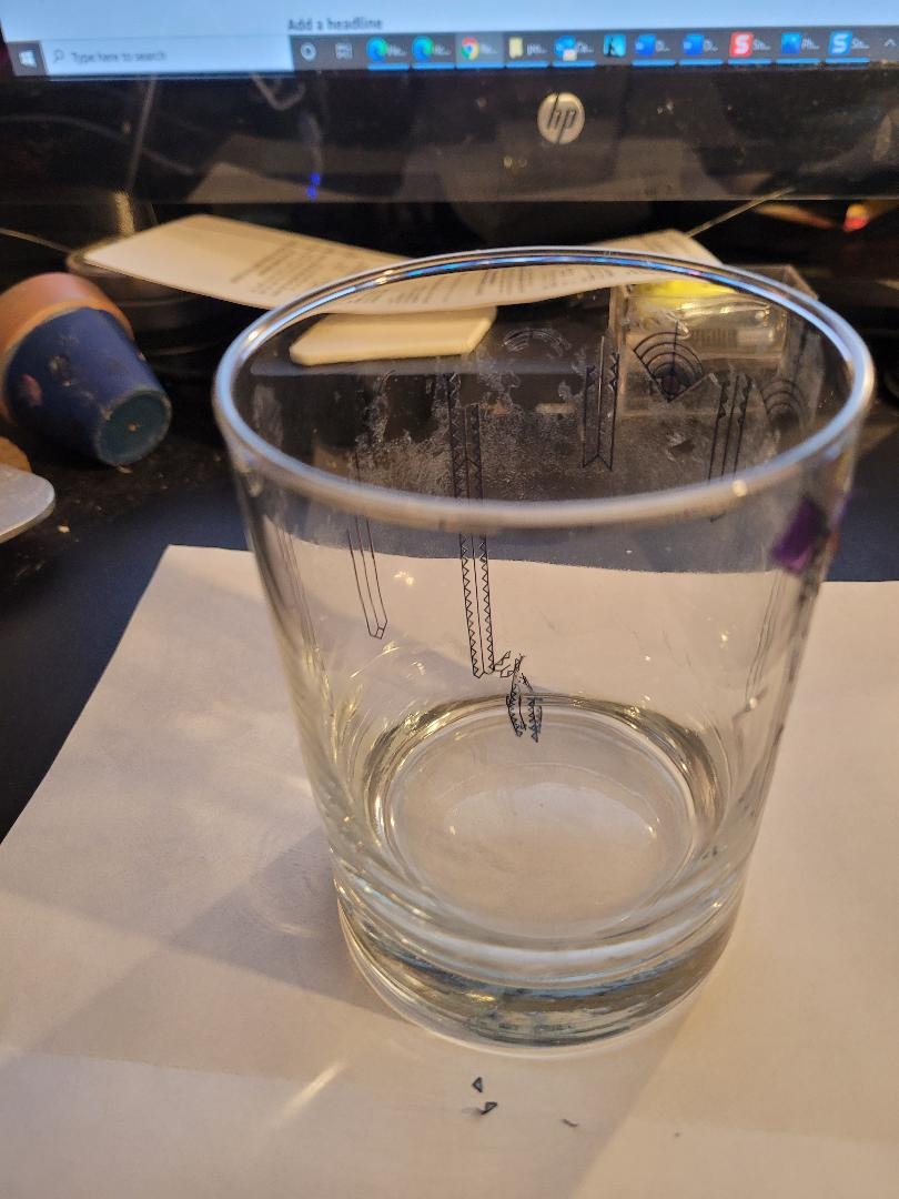 Culver Frank Lloyd Wright DOF Double Old Fashioned Glass 14-Ounce (Gift Boxed Set of 2, Tree of Life) customer photo 2