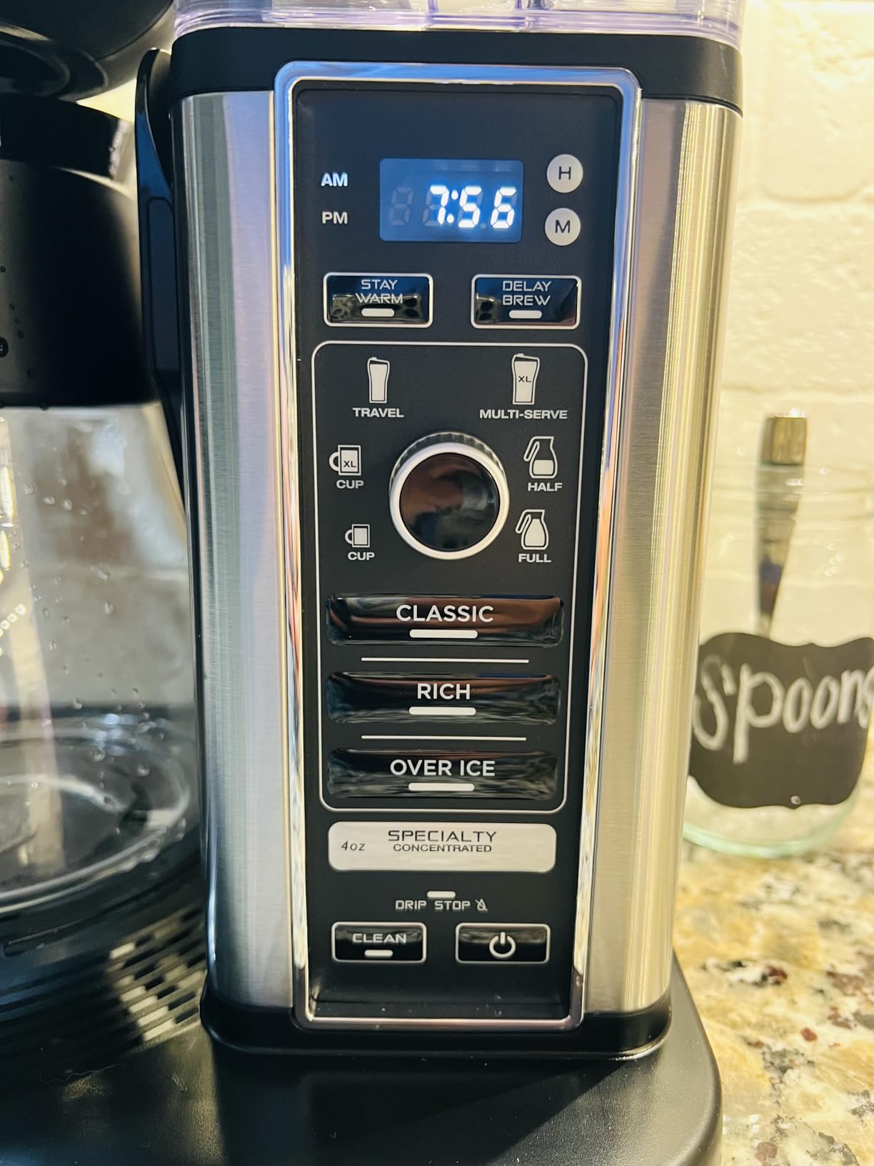 Ninja Coffee Maker, 10-Cup Carafe, Fold-Away Frother, Black, CM401 customer photo 2