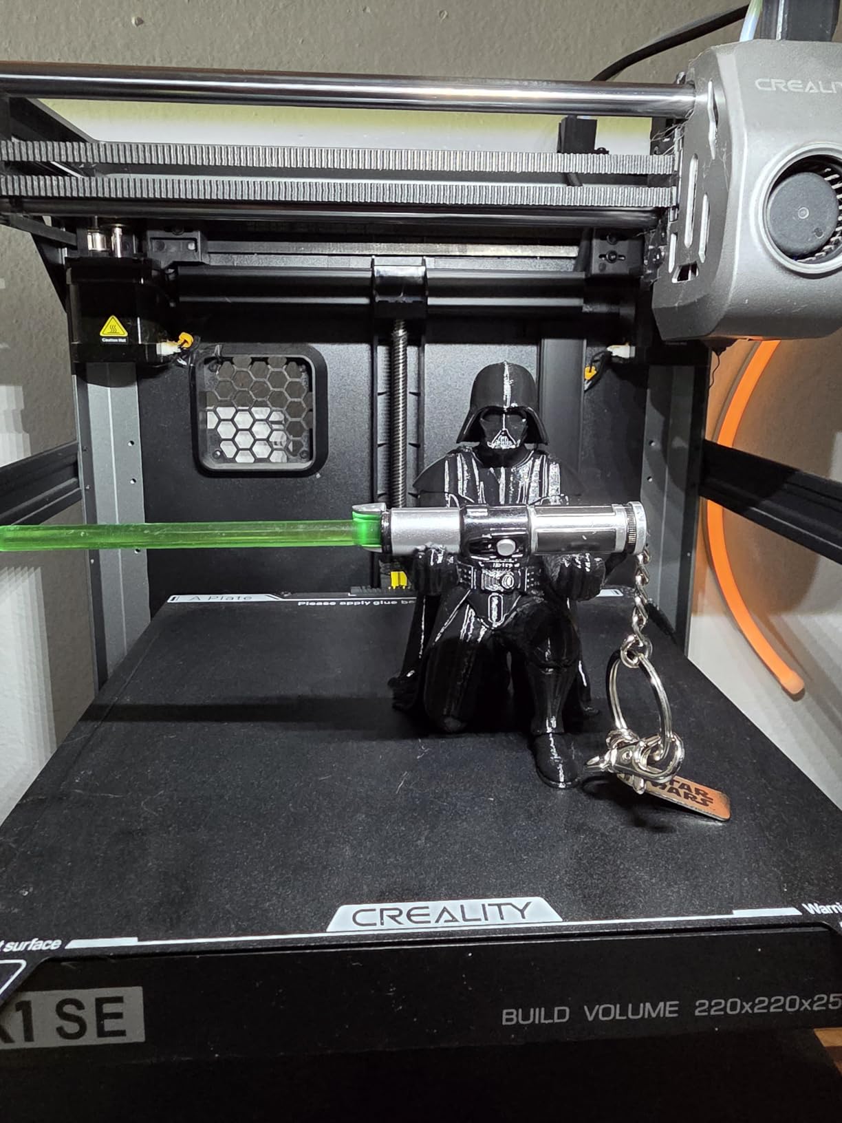 OVERTURE High Speed PLA Filament 1.75mm 3D Printer Filament, 1kg Black | Neatly Wound 1kg Spool (2.2lbs) Rapid PLA, Dimensional Accuracy +/- 0.02 mm, Fit Most FDM 3D Printers customer photo 1