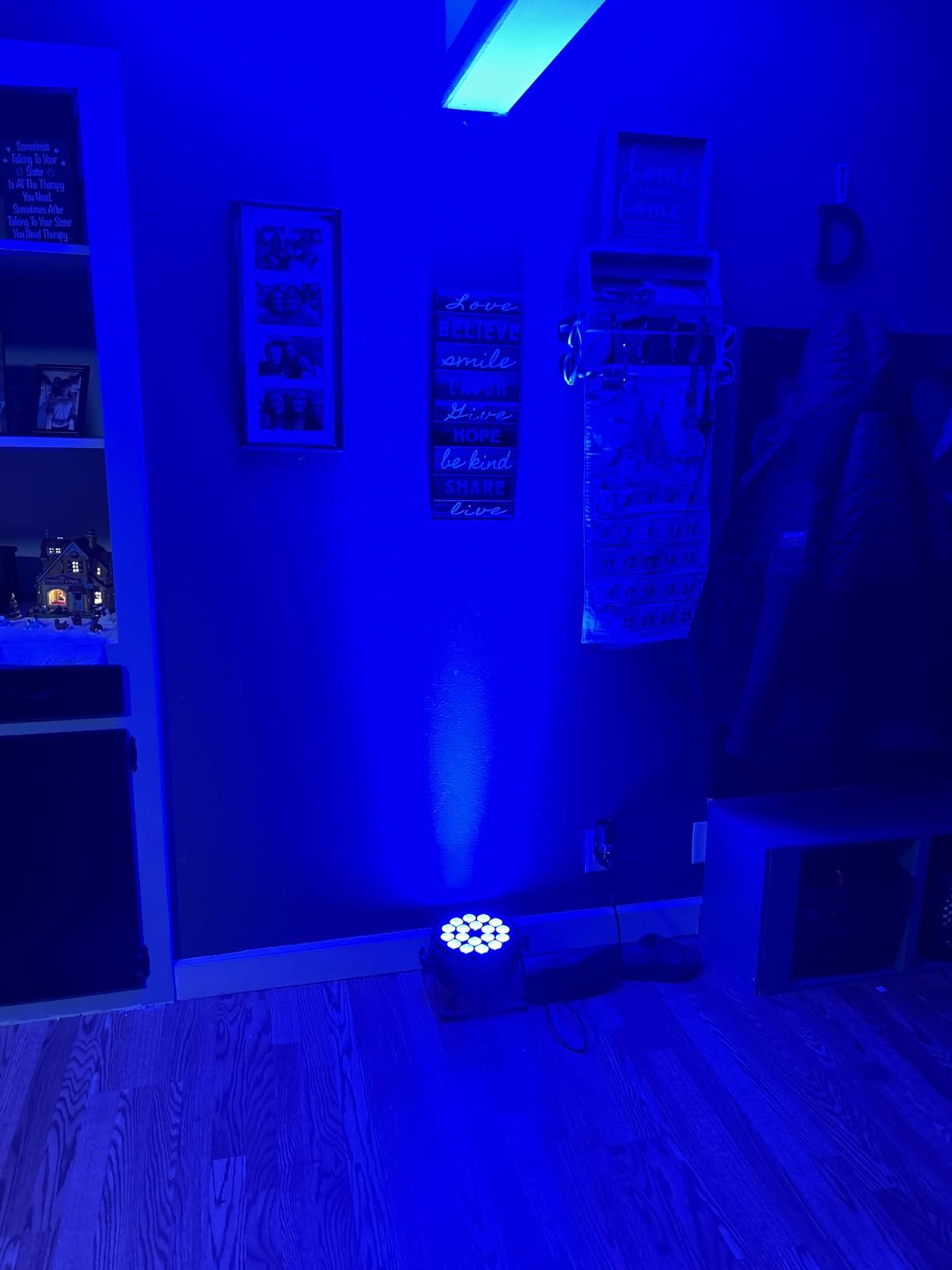 Par Lights LED Stage Lights, U'King 18x12W RGBW 4-in-1 Uplights Stage Lighting Effect by DMX and Sound Activated Control Wash Light for Wedding Parties Church Club DJ Live Show (8 Packs) customer photo 2