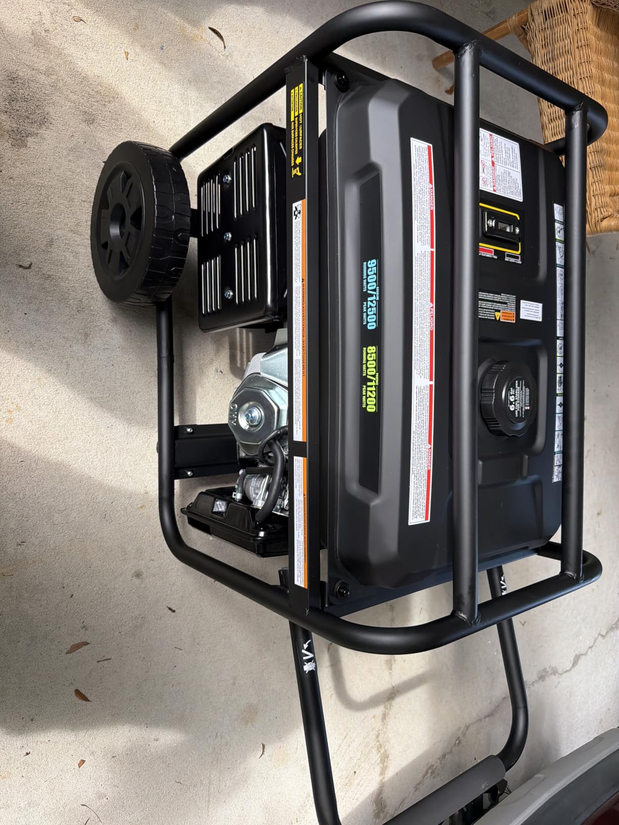 Westinghouse 12500 Watt Dual Fuel Home Backup Portable Generator, Remote Electric Start, Transfer Switch Ready, Gas and Propane Powered customer photo 1