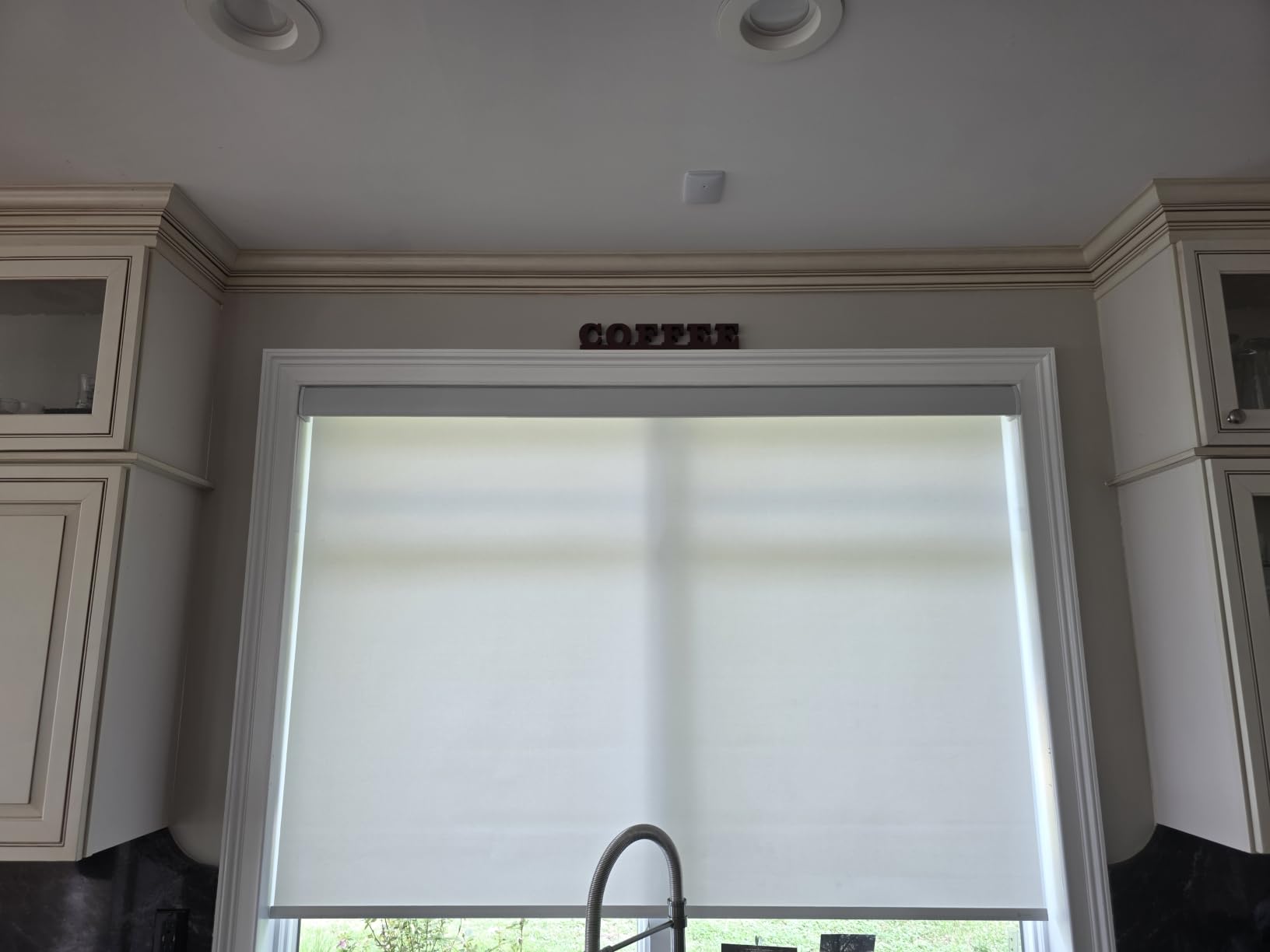 Yoolax Motorized Blinds with Remote, Light Filtering Smart Window Blinds | Motorized Shades for Living Room Home Office, Works with Alexa Google Home Apple Home, Automatic Roller Shades, Custom Size customer photo 2