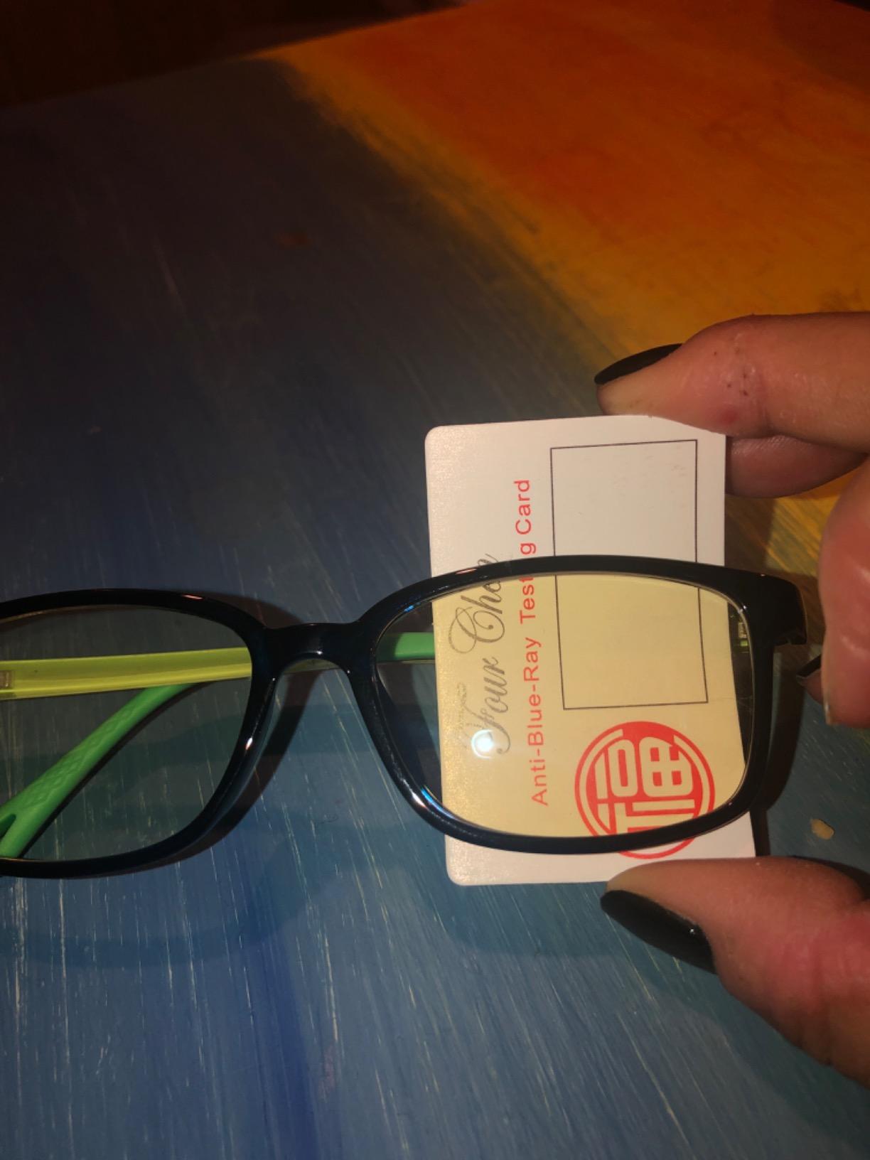 Anti Blue Light Glasses for Kids Computer Glasses, Video Gaming Glasses for Children customer photo 1