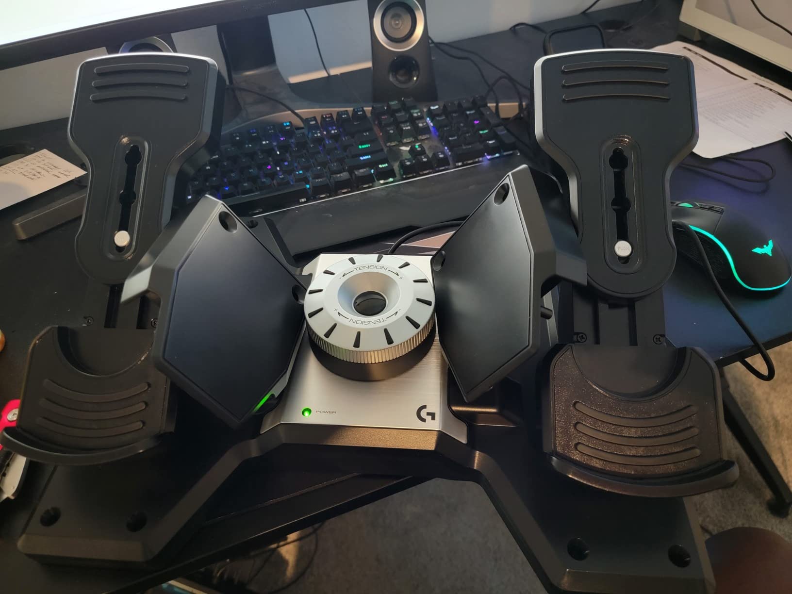 Logitech G Pro Flight Rudder Pedals customer photo 1