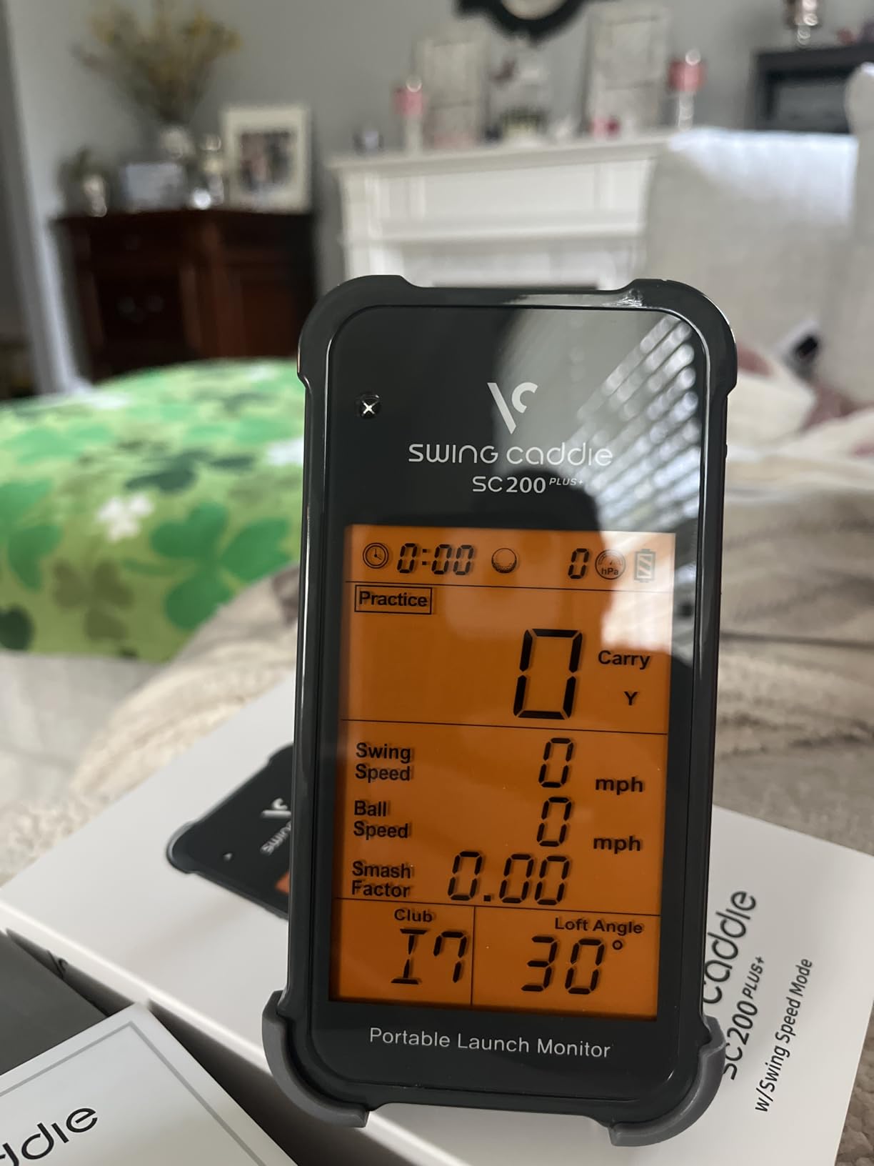 Voice Caddie Portable Golf Launch Monitor and Swing Analyzer with Real-Time Shot Data Tracking | Ideal Golf Swing Trainer/Training Equipment for Indoor & Outdoor | Up to 20 Hours Battery Life customer photo 2