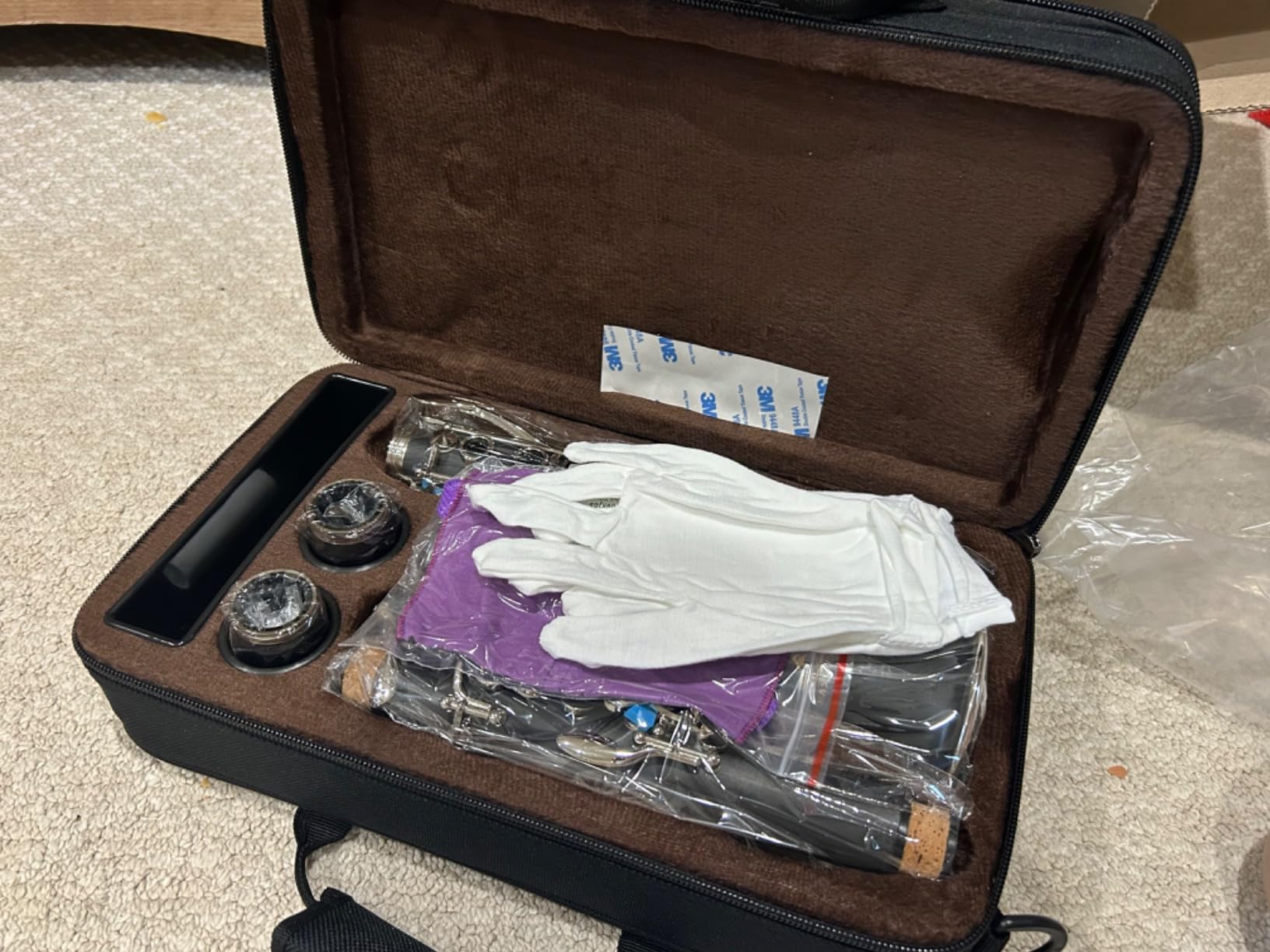 EASTROCK Bb Clarinet 17 Keys ABS Material Wide Range of Tones Particularly Beginner & Students-friendly with Using Tools and 2 Replaceable Barrels customer photo 1