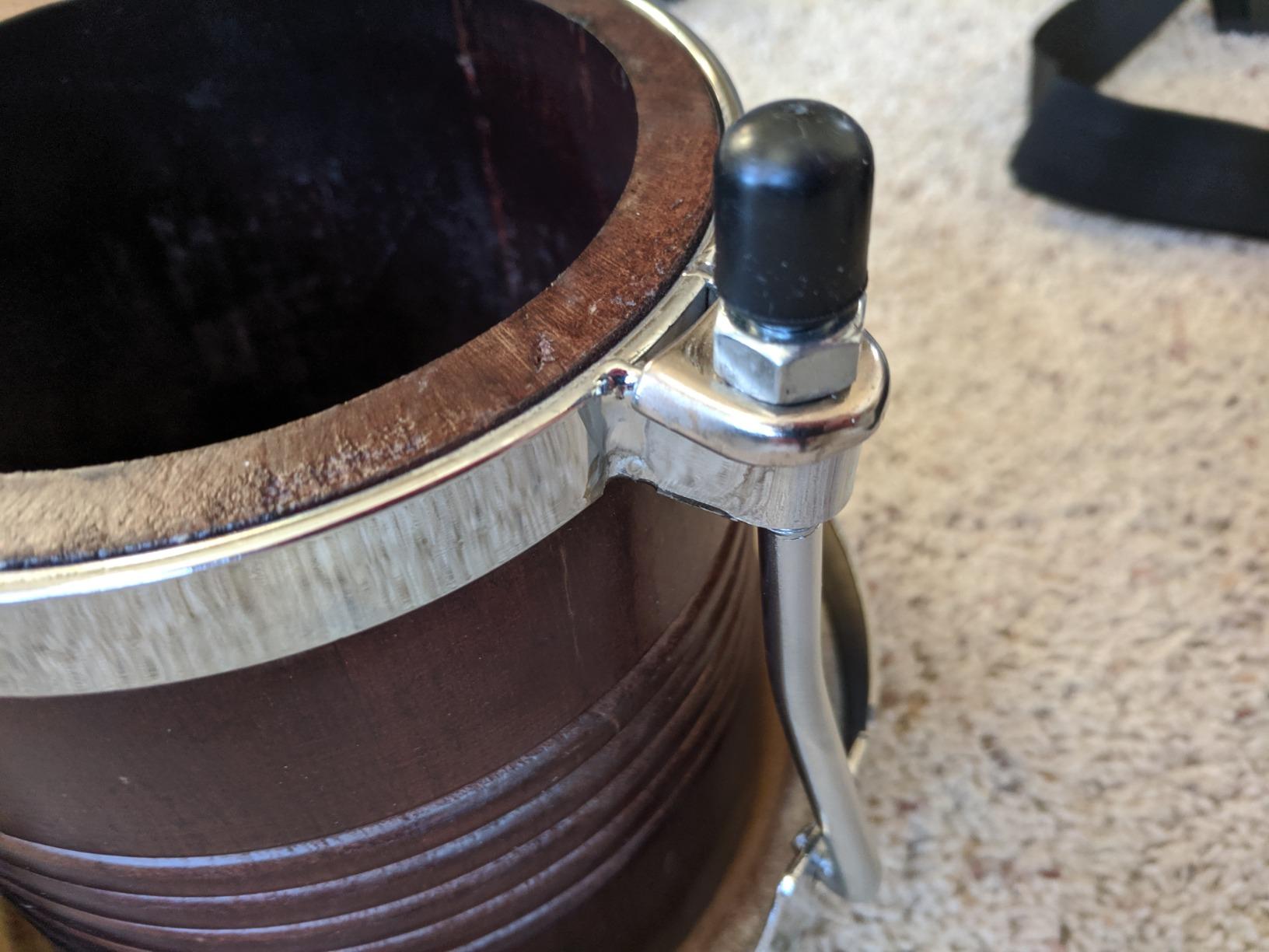 Eastar Bongo Drums 7'' and 8'' for Professional Special Antique Finish, EBO-21 customer photo 2
