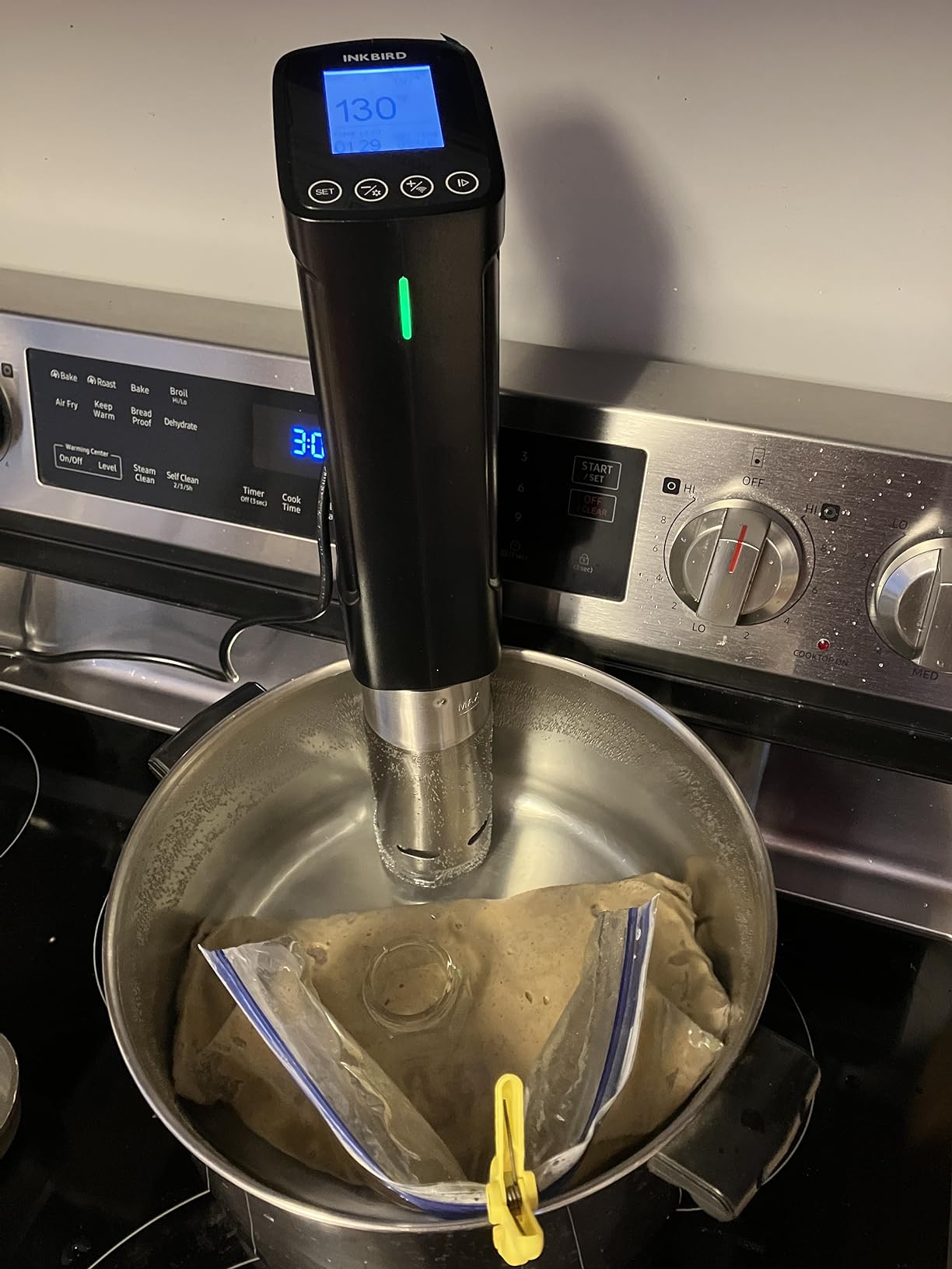 NKBIRD WIFI Sous Vide Cooker ISV-100W, 1000 Watts Fast-Heating W/Free APP customer photo 1