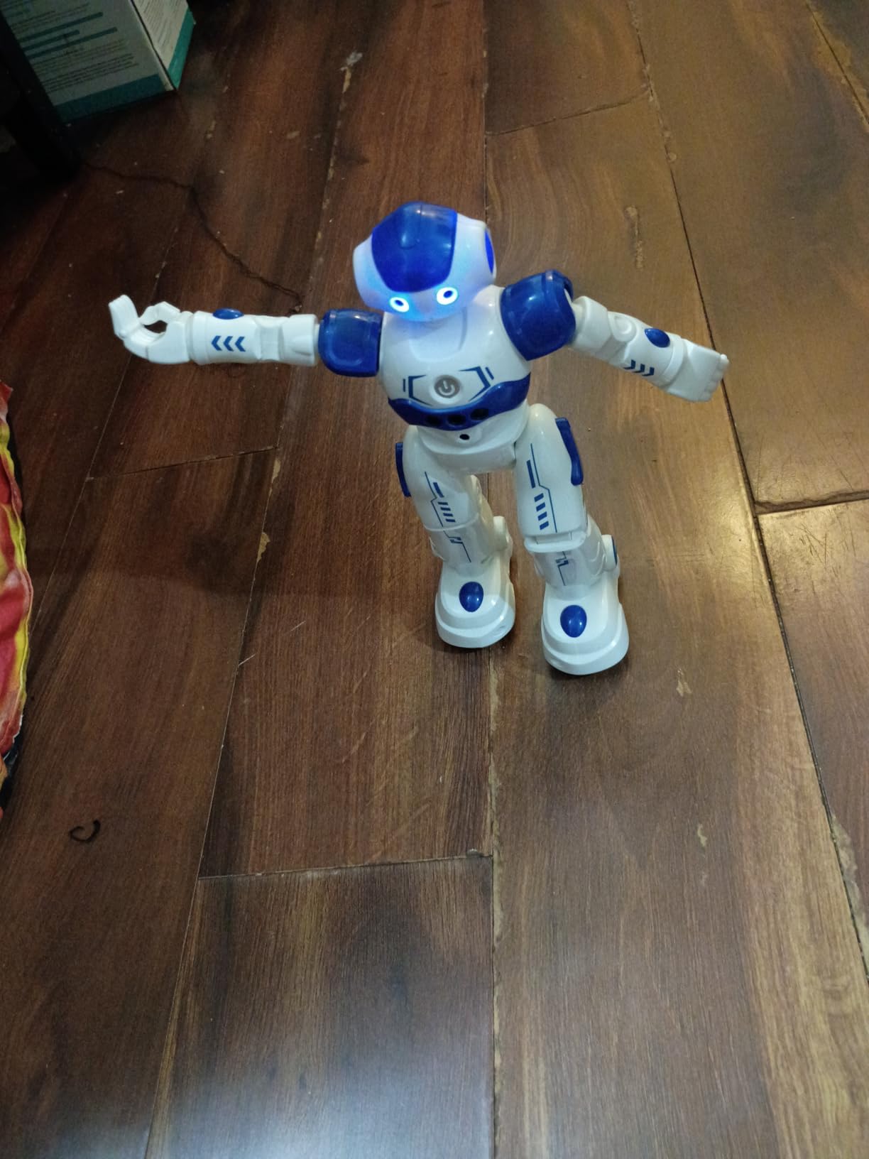 KingsDragon RC Robot Toys for Kids, Remote Control Smart Robot Toy | Gesture & Sensing Programmable Interactive Walking Robot for Age 3 4 5 6 7 8 10 Year Old Boys Girls Birthday Gift Present customer photo 2