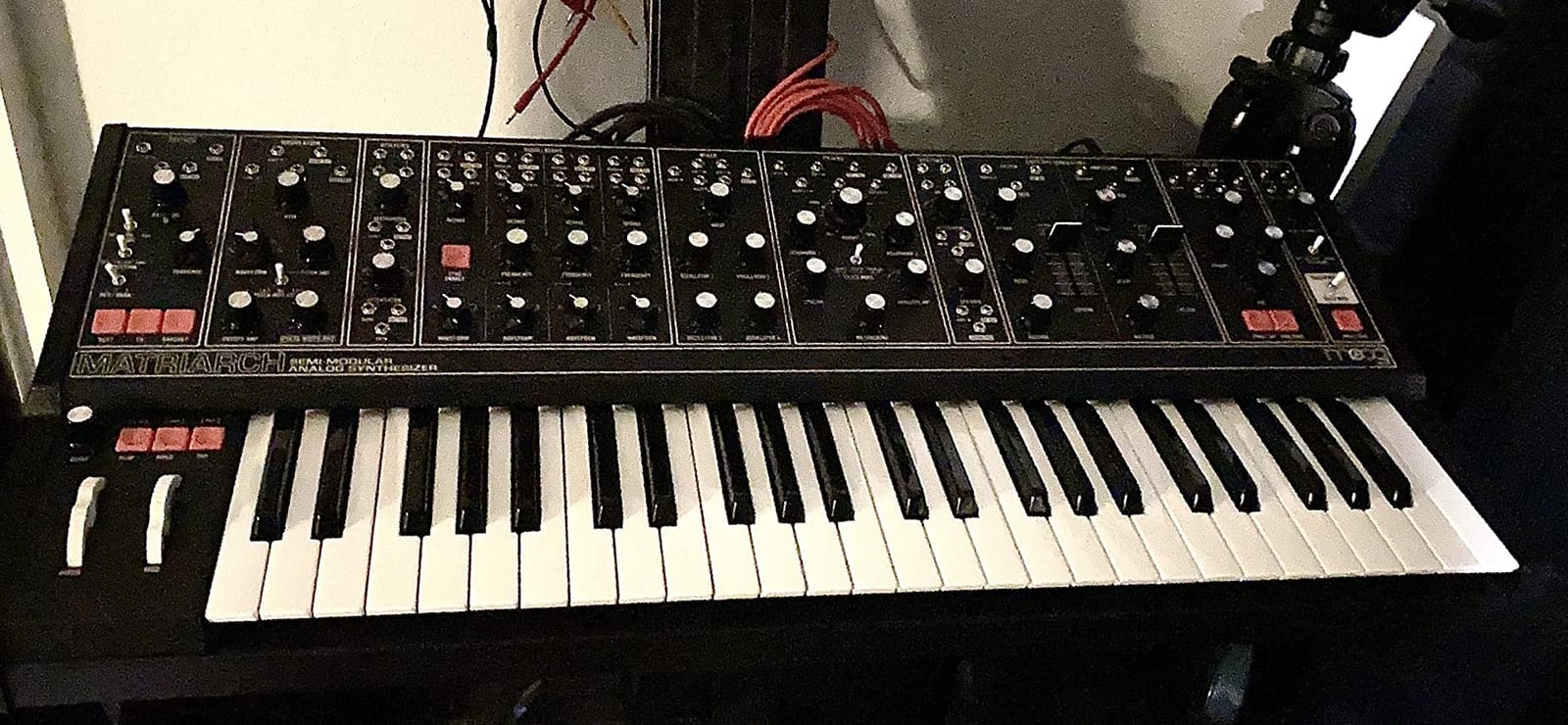 MOOG Matriarch Paraphonic Analog Synthesizer | 4-Note Patchable Synth with Keyboard, Sequencer, Arpeggiator, Stereo Ladder Filters, Stereo Analog Delay customer photo 1