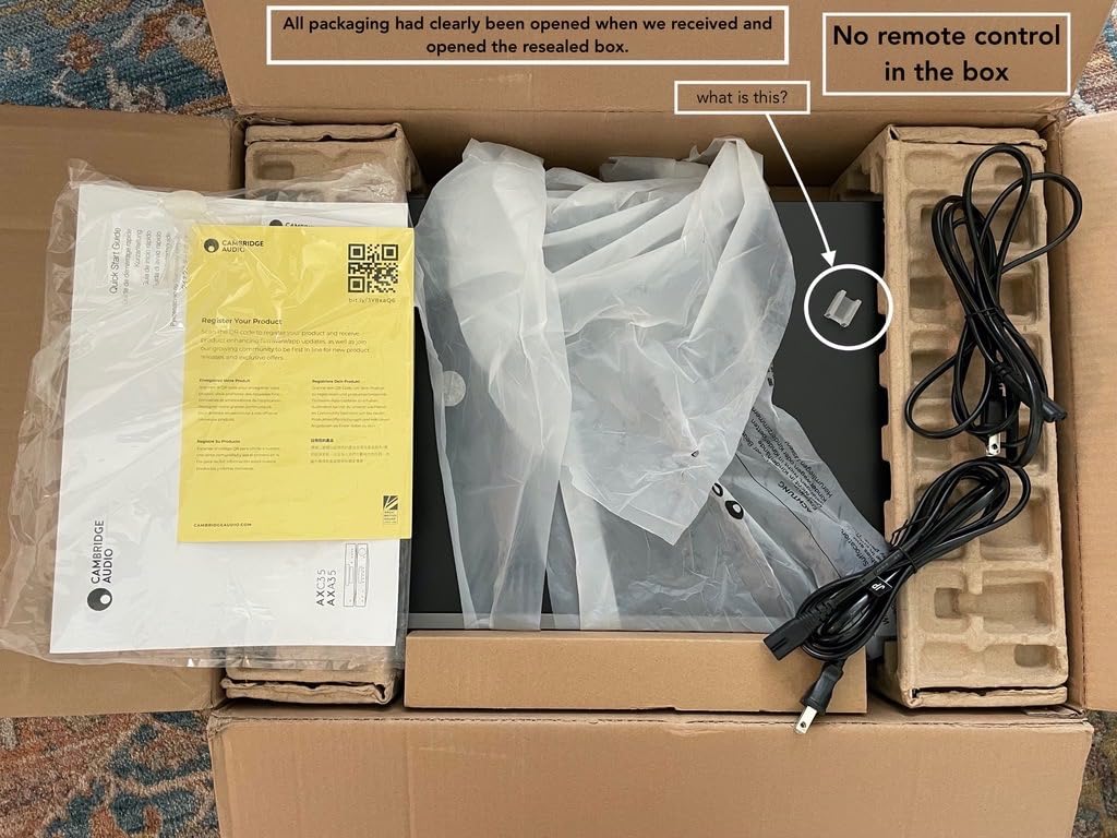 Cambridge Audio AXC35 CD Player (Lunar Grey) customer photo 2