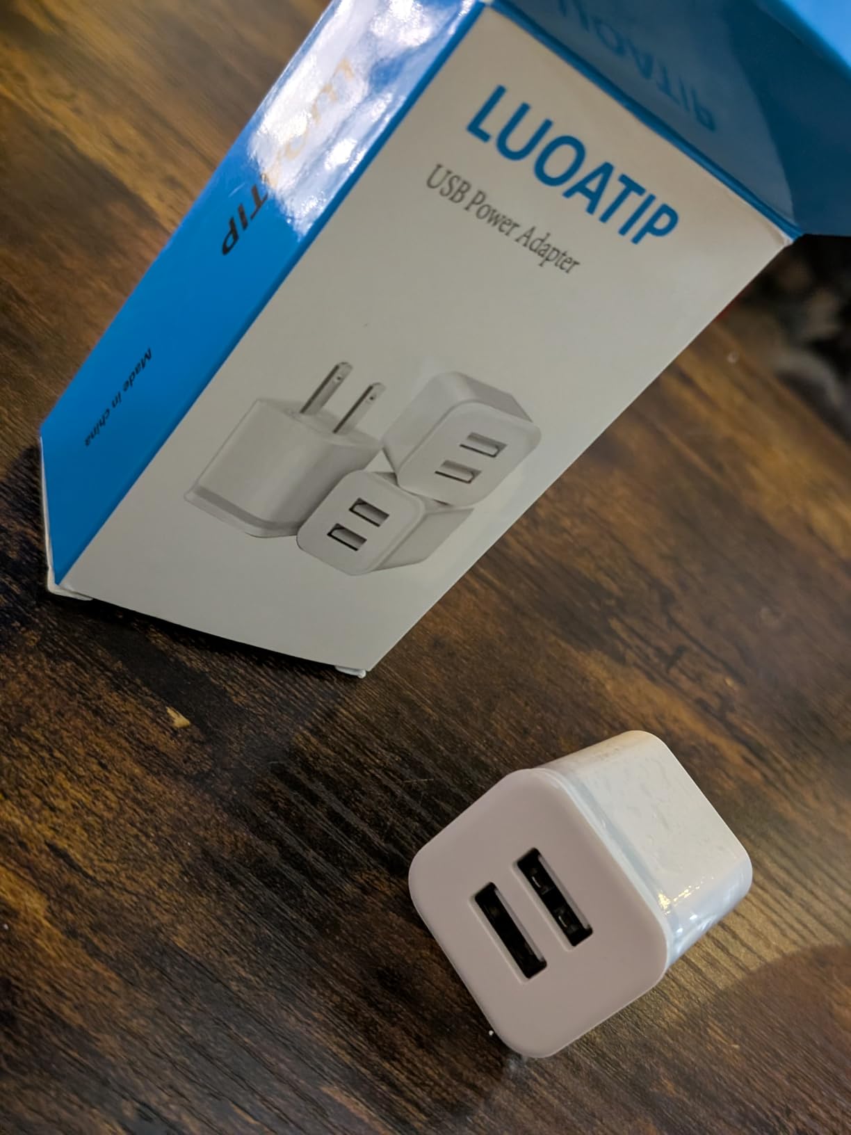 USB Wall Charger, LUOATIP 3-Pack 2.1A 5V Dual Port Cube Power Adapter Plug Block Charging Box Brick for iPhone 14 13 12 11 Pro Max SE XS XR X 8 7 6 6S Plus, Galaxy, LG, Moto, Android Phones customer photo 1