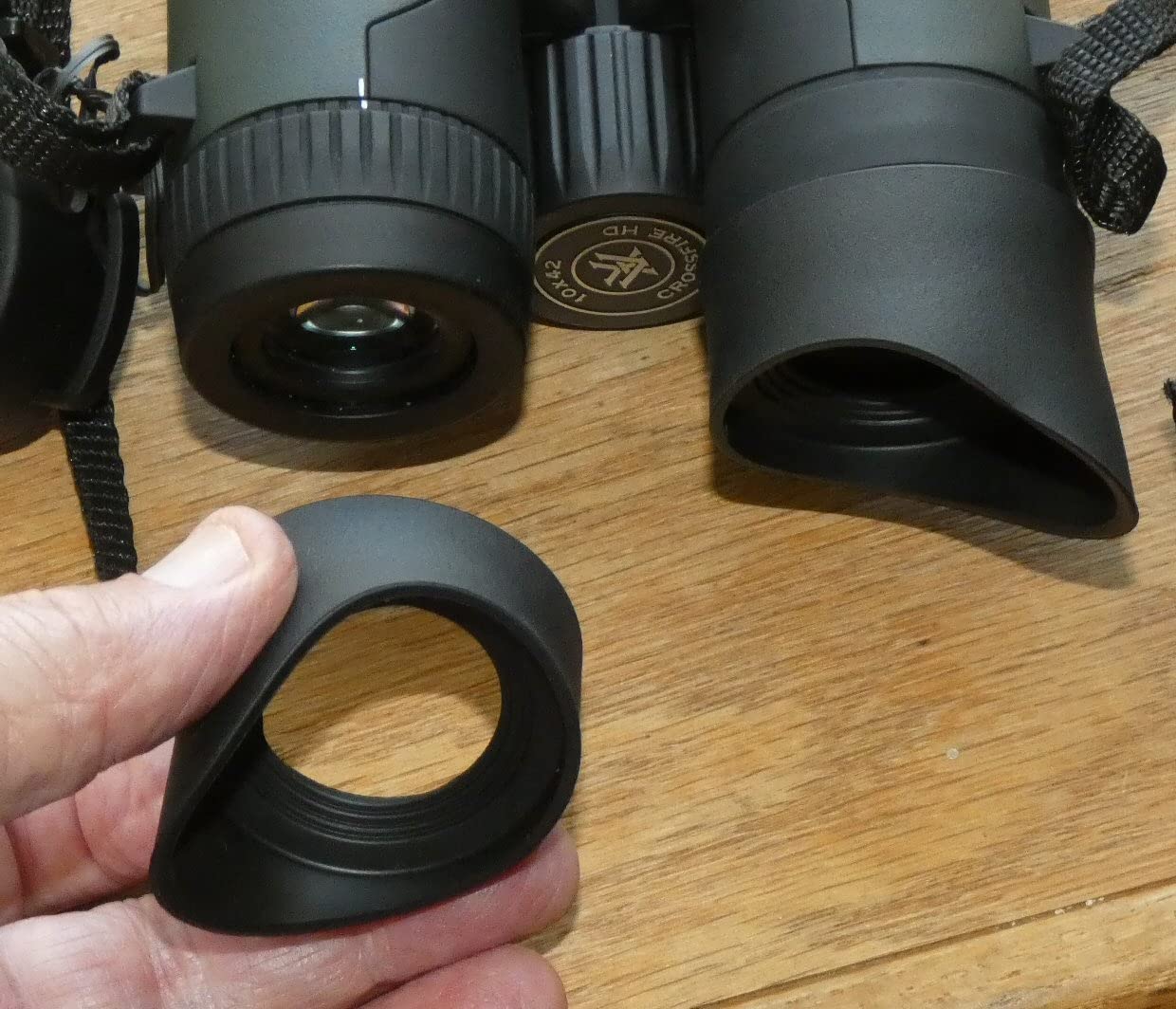 Vortex Crossfire HD 10x42 Binoculars | HD Optics, Tripod Adaptable, Waterproof, Fogproof, Shockproof, Included GlassPak Harness - Unlimited, Unconditional Warranty customer photo 1