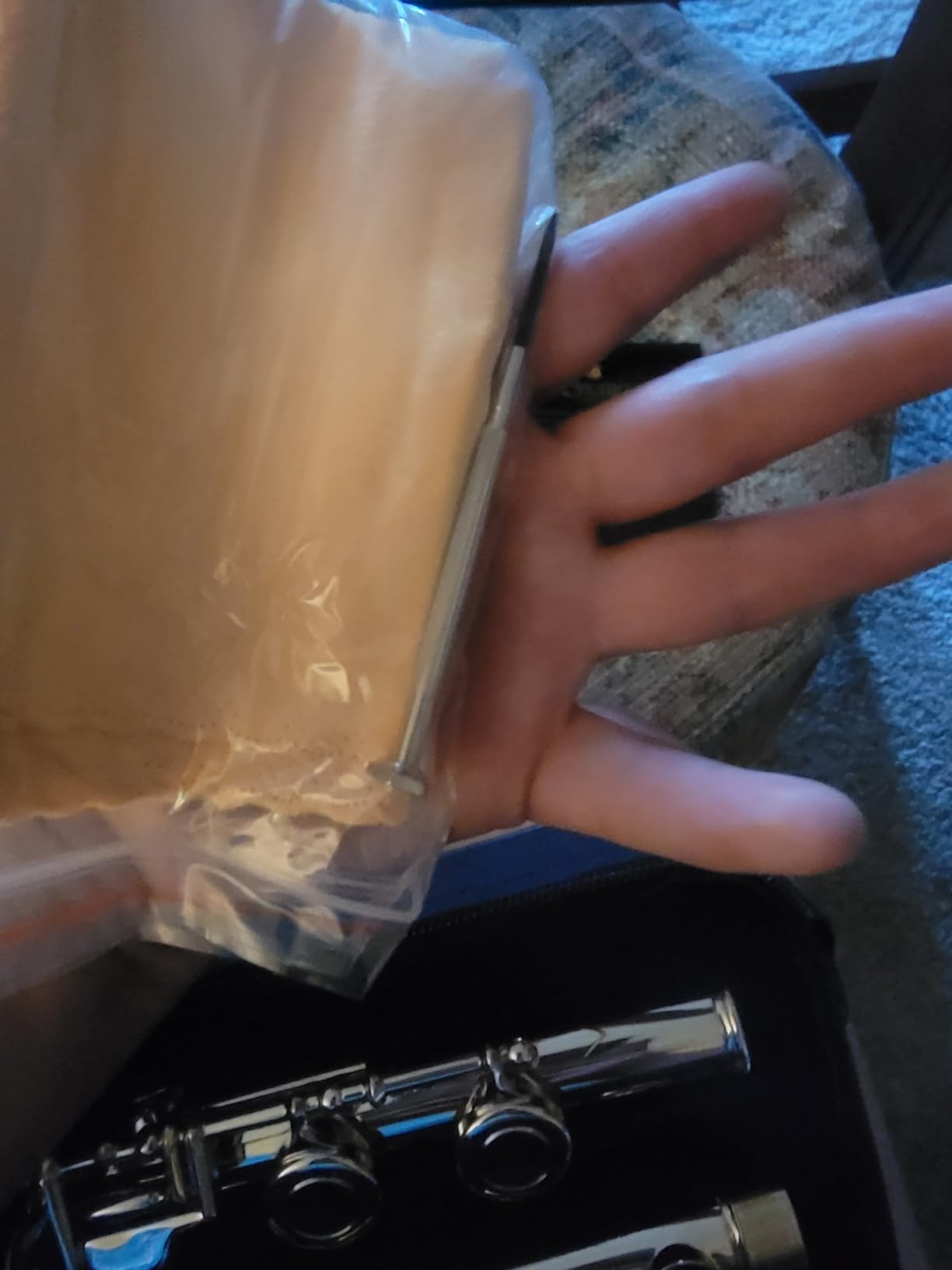 Cecilio Closed Hole C Flute - Musical Instrument, Beginner/Intermediate Flute in Band & Orchestra, Nickel customer photo 1