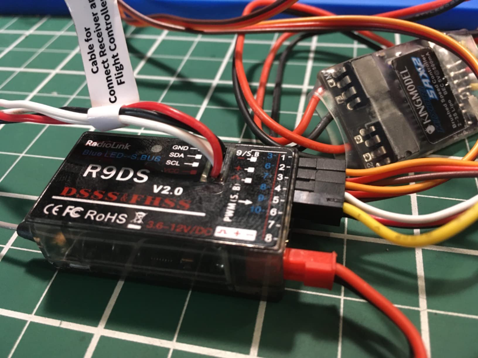 Radiolink AT9S Pro 10/12 Channels Radio Transmitter and Receiver R9DS, Long Range for Airplane/Jet/FPV Racing Drone/Quad/RC Truck Car/Boat and More (Mode 2 Left Hand) customer photo 1