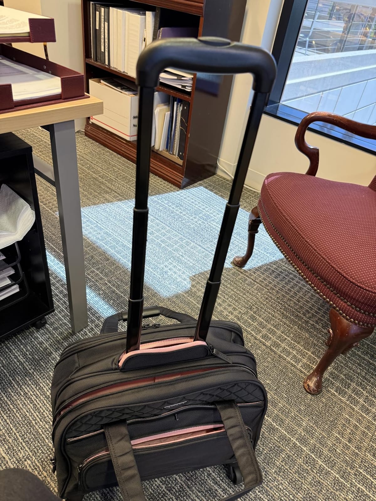 Kensington Contour 2.0 Laptop Rolling Bag, Briefcase, Laptop Spinner, Laptop Roller Bag Wheeled, 15.6