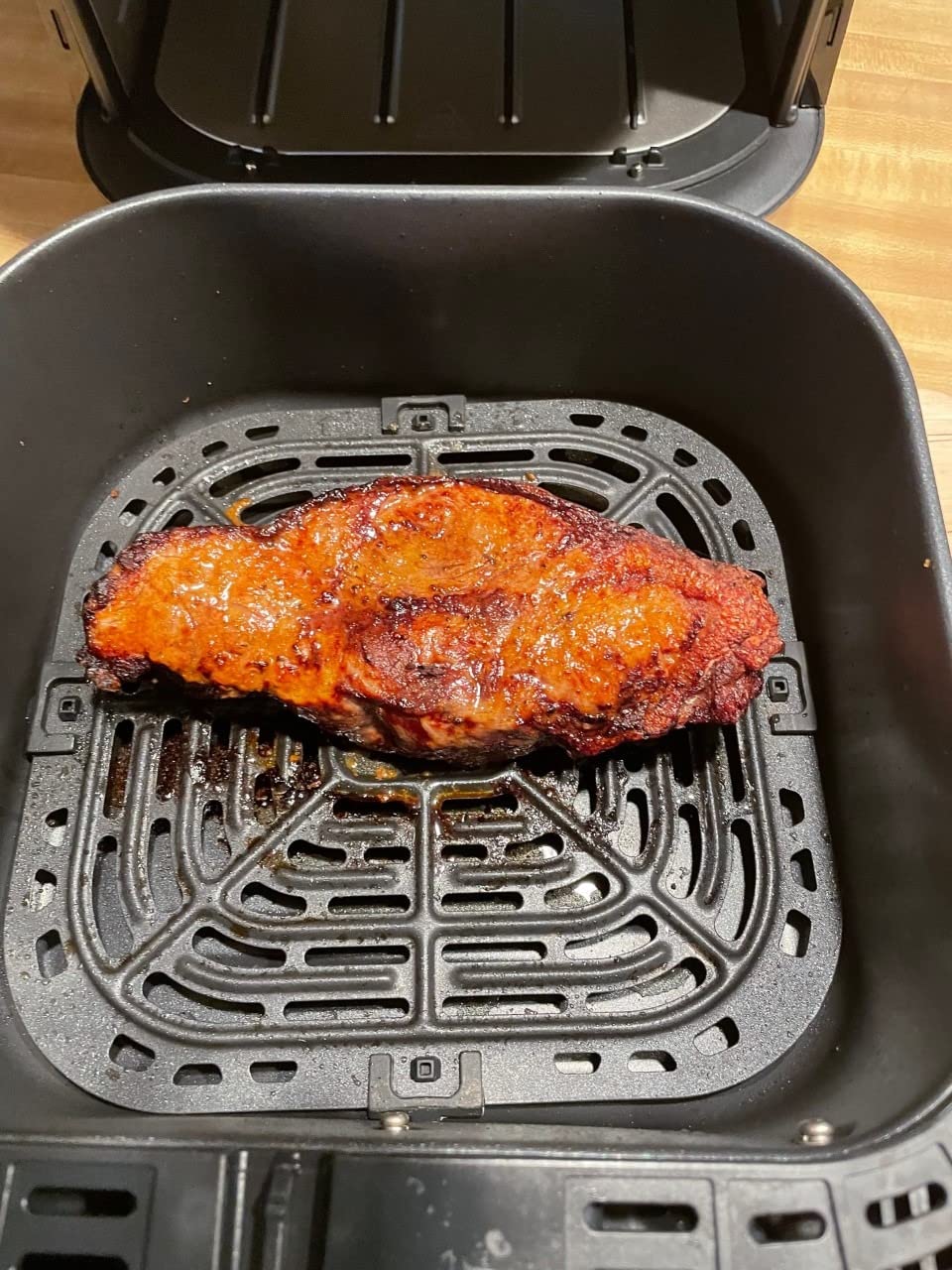 Instant Pot 6QT VORTEX Plus Air Fryer, 6-in-1, Air Fry, Broil, Dehydrate, Crisp, Roast, Reheat, Bake, Dishwasher-Safe Airfryer basket, from the Makers of Instant Pot, Stainless Steel customer photo 1