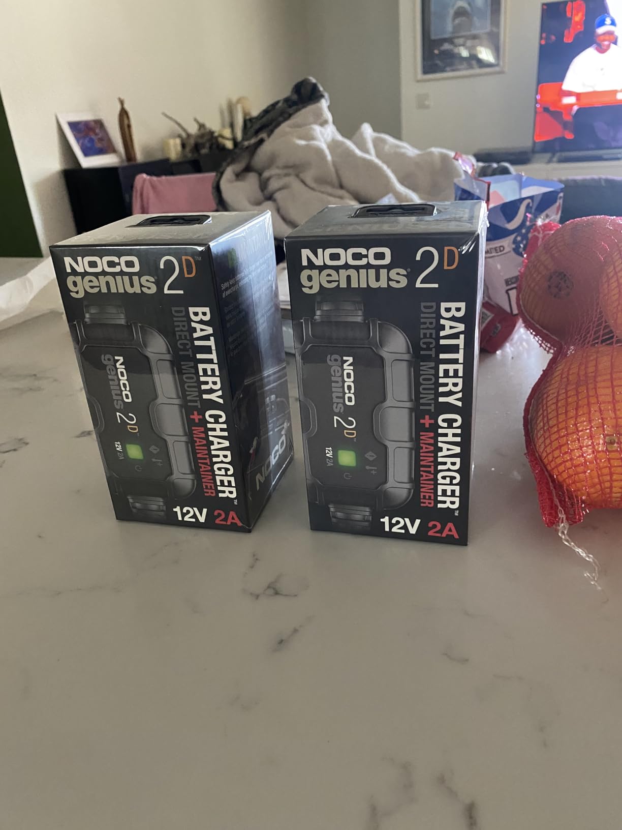 NOCO GENIUS2D: 2A 12V Smart Onboard Battery Charger - Direct-Mount Automatic Maintainer, Trickle Charger & Desulfator customer photo 2