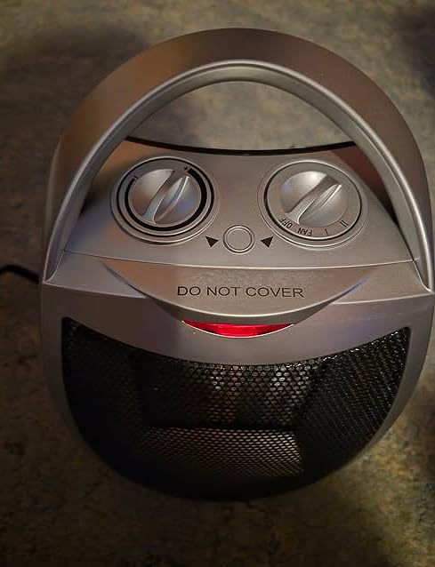 GiveBest Space Heater, Portable Space Heaters for Indoor Use | Desk Heater with Thermostat, Overheat and Tip Over Protection, 1500W/750W Safe & Quiet Ceramic Heater Fan for Office Room customer photo 2