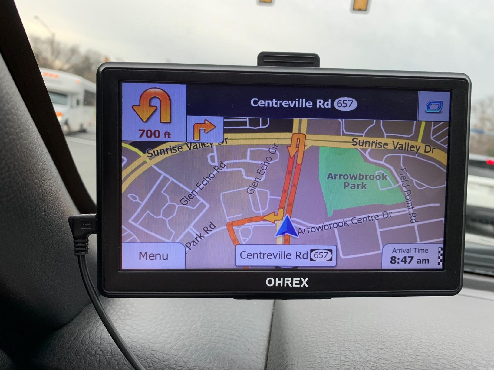 OHREX N700 GPS Navigator for Car Truck RV, Truck GPS Commercial Drivers 2026, 7