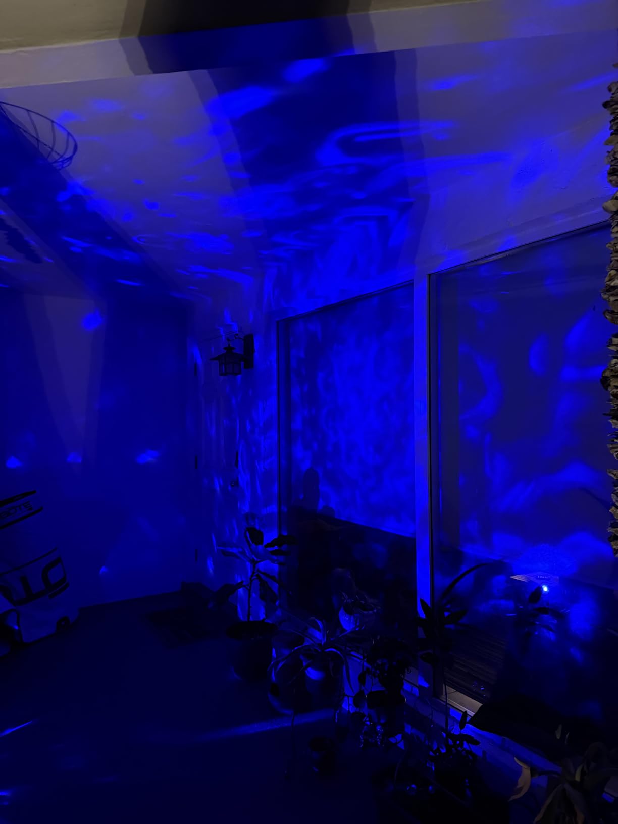 Hekation Christmas Halloween Projector Lights Outdoor, Projector Lights Outdoor Decorations for Yard, 15 Colors Water Wave Ocean Effect Night Lights Projector, Waterproof, Remote, Timing customer photo 2