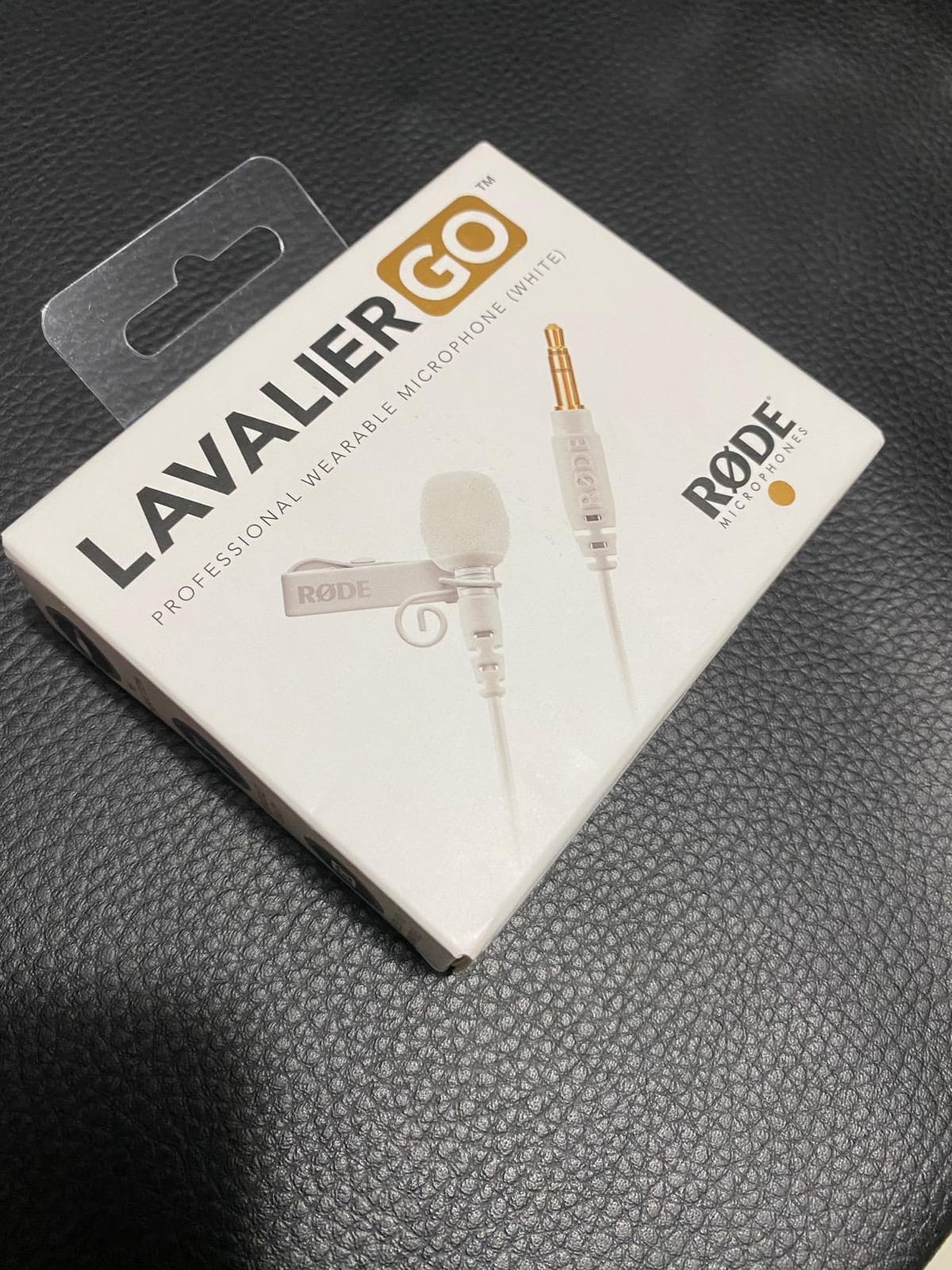 Rode Lavalier GO Professional Wearable Microphone, Black customer photo 1