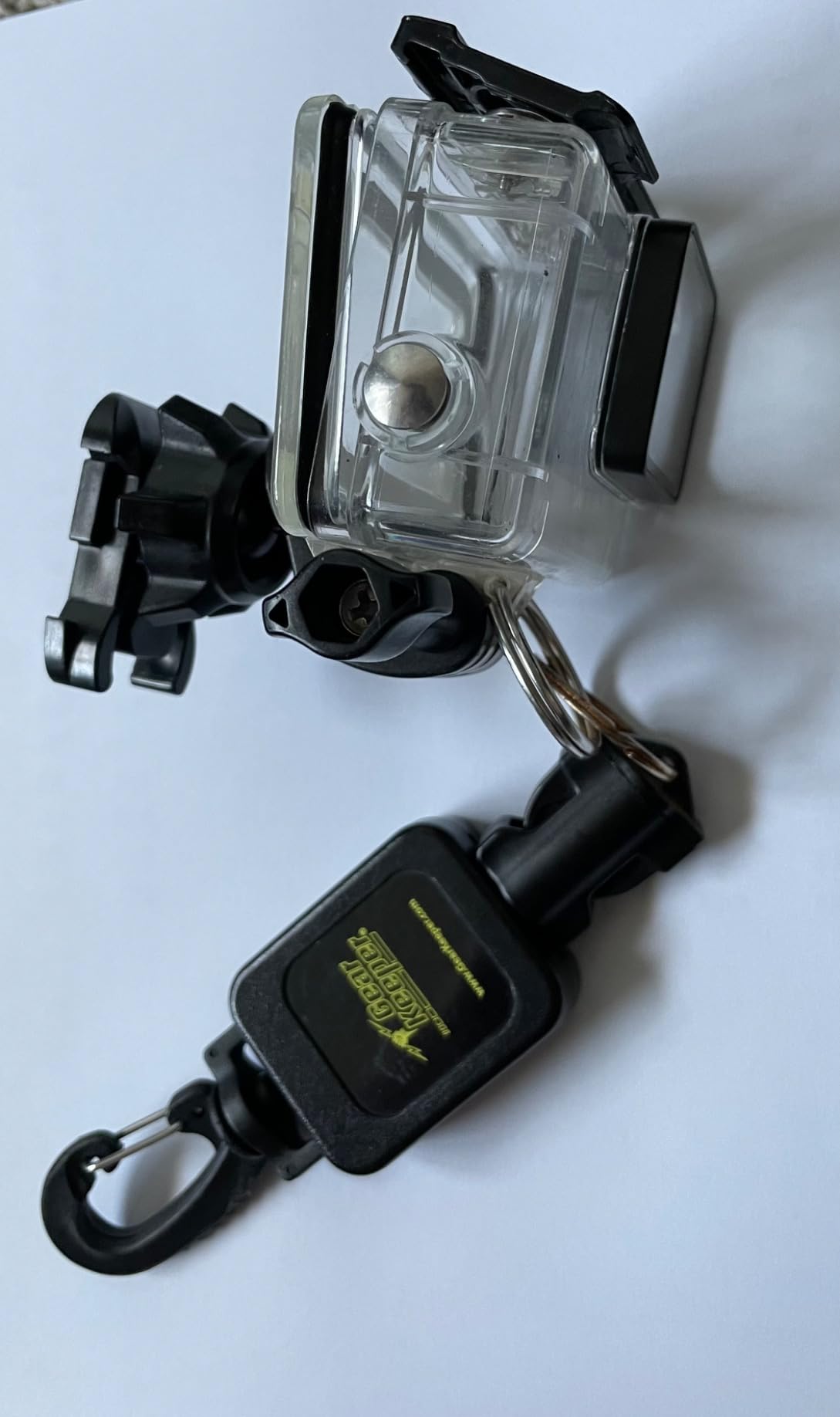 Backpack Shoulder Strap Mount Camera with Adjustable Shoulder Pad and 360 Degree Rotating Base, Bag Belt Holder Clip Compatible with GoPro Hero 13/12/11/9/8, DJI Action 6/5 Pro/4, AKASO and More customer photo 1