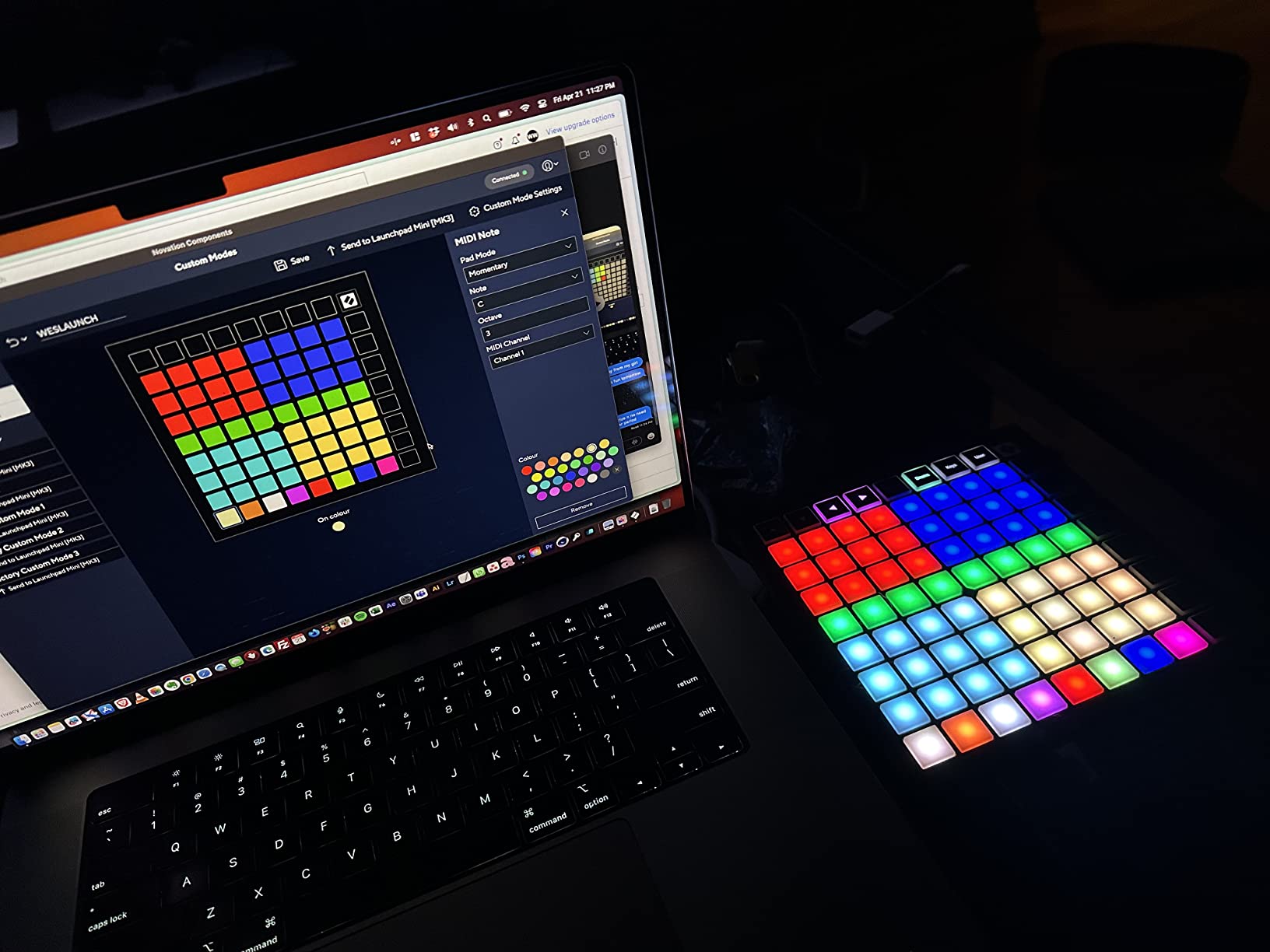 Launchpad Mini MK3 MIDI USB Grid Controller | USB, 64 RGB Pads, 3 Custom Modes, Ableton Live Clip Launching, Logic Pro Live Loops, Portable, Includes Ableton Live Lite customer photo 2