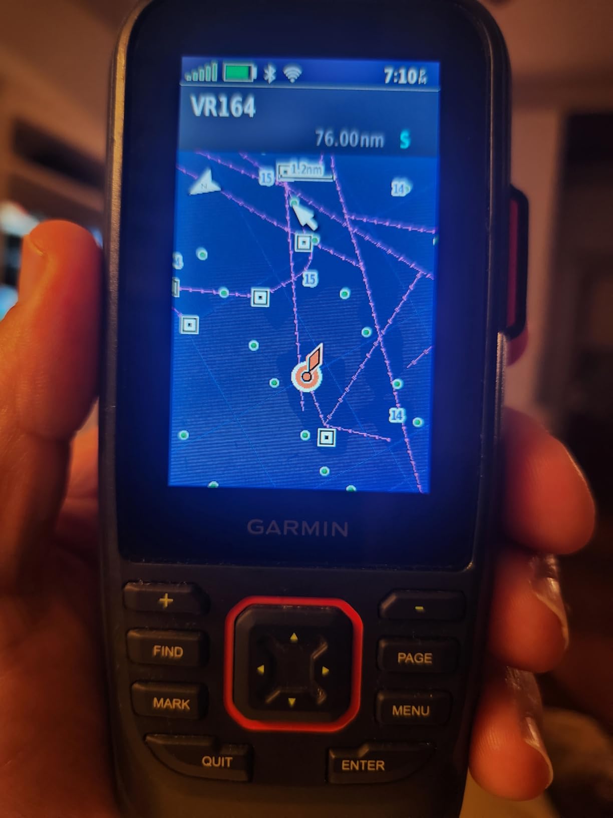 Garmin GPSMAP 86Sci, Floating Handheld GPS with Button Operation, Preloaded BlueChart G3 Coastal Charts and Inreach Satellite Communication customer photo 1