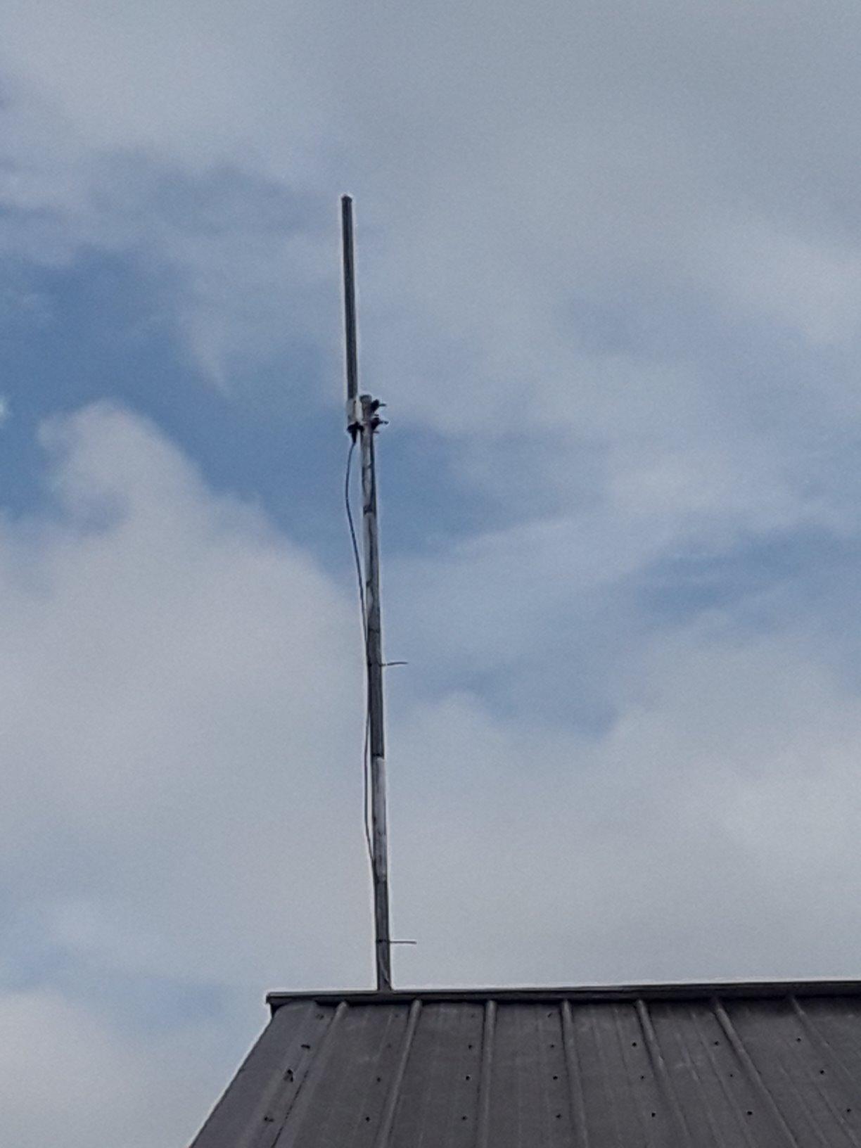 WiFi Outdoor Omni Antenna Gain 12dB 2.4Ghz Roof Mount (3 Feet Long) Wireless Network Extender/Repeater Range Pole(N-Female Cable Connector) House/RV/Camping/Boat Signal Amplifier Tupavco TP551 customer photo 2