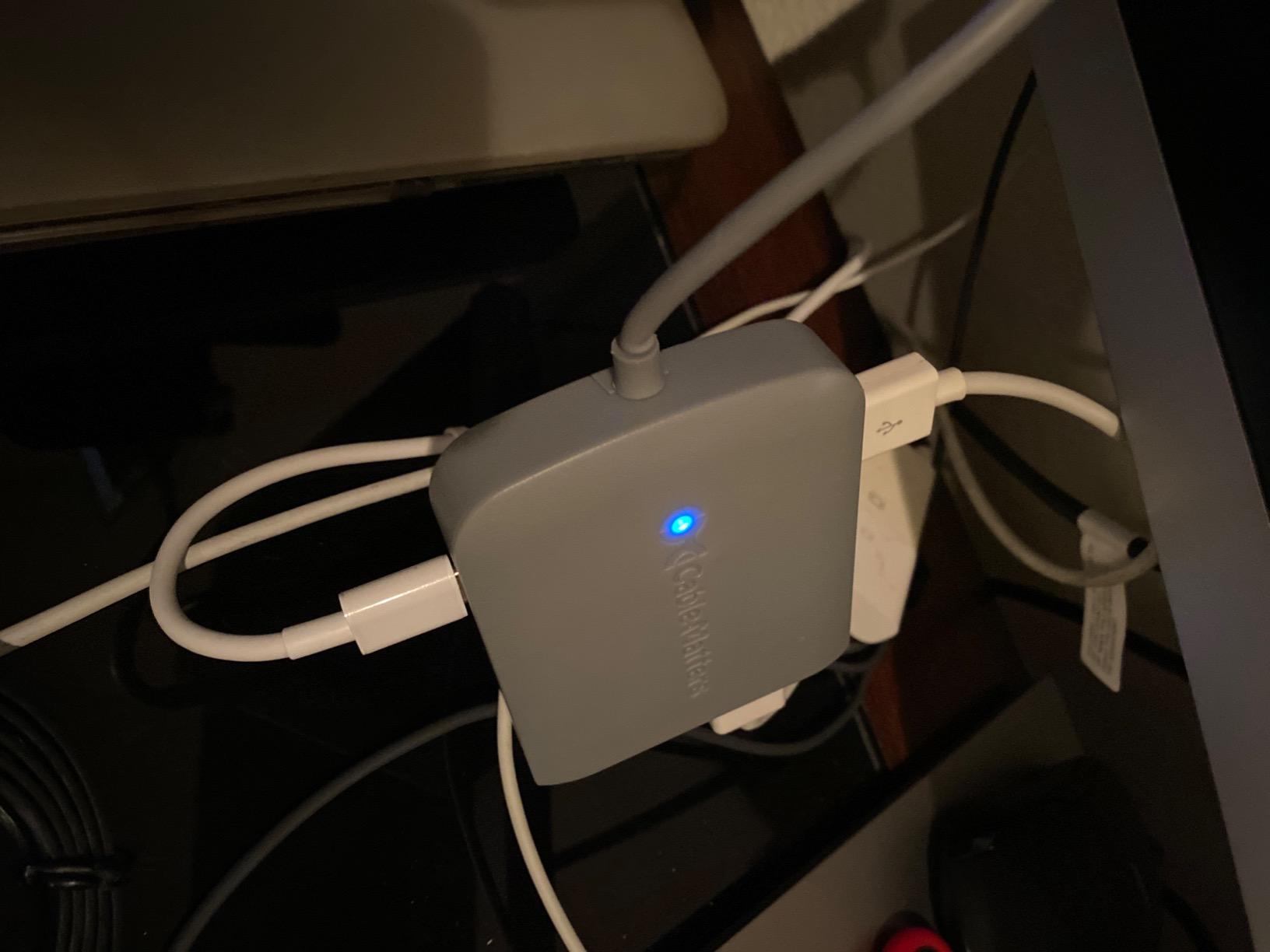 [Works with Chromebook Certified] Cable Matters USB C Hub HDMI 4K, 60W PD | 4K@60Hz HDMI, 60W Charging, Fast Ethernet 480Mbps, 2x USB 2.0 customer photo 1