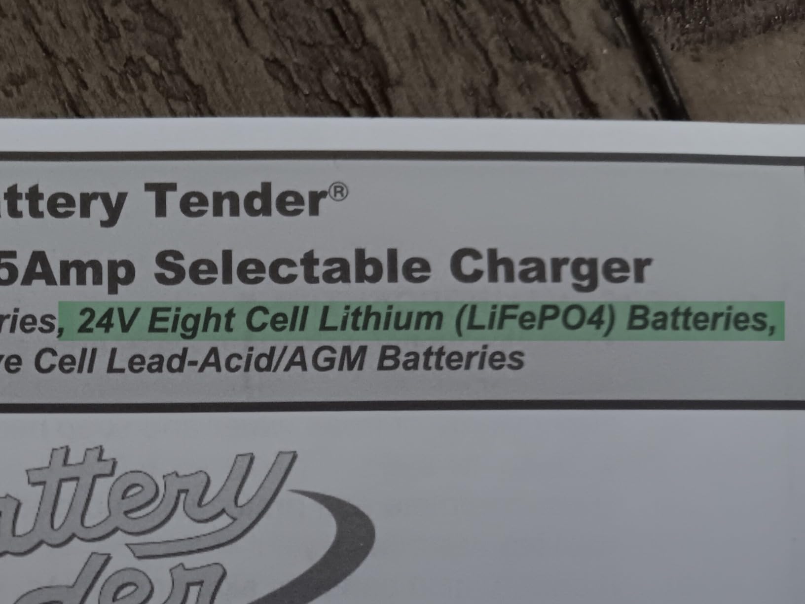 Battery Tender 5 AMP Selectable 12V / 24V Battery Charger and Maintainer - Switchable 5 AMP / 2.5 AMP Onboard Marine for Boat Watercraft - Screw Mountable Heavy Duty Weather Resistant customer photo 1