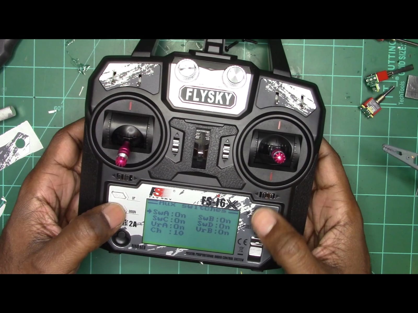 FLYSKY FS-i6X 6-10CH Transmitter and FS-iA6B Receiver for RC Models customer photo 2