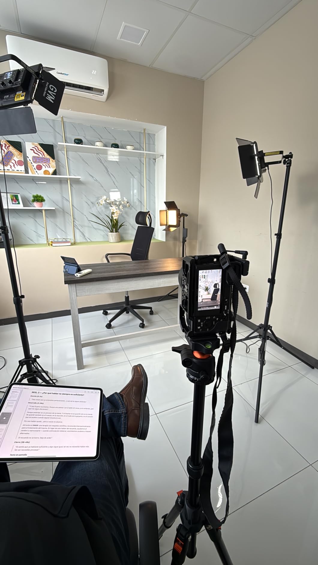 GVM RGB LED Panel Video Light, Photography Lighting with APP Control, 800D Video Lighting Kit for YouTube Studio, Gaming, Streaming, Conference, 8 Kinds of Scene Lights, CRI 97, 2 Packs customer photo 1