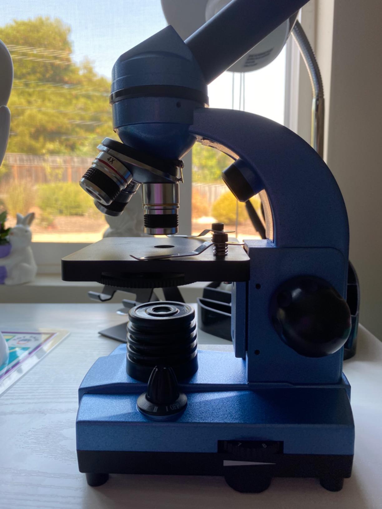 Microscope for Kids Beginners Children Student, 40X-1000X Compound Microscopes with 52 pcs Educational Kits customer photo 2