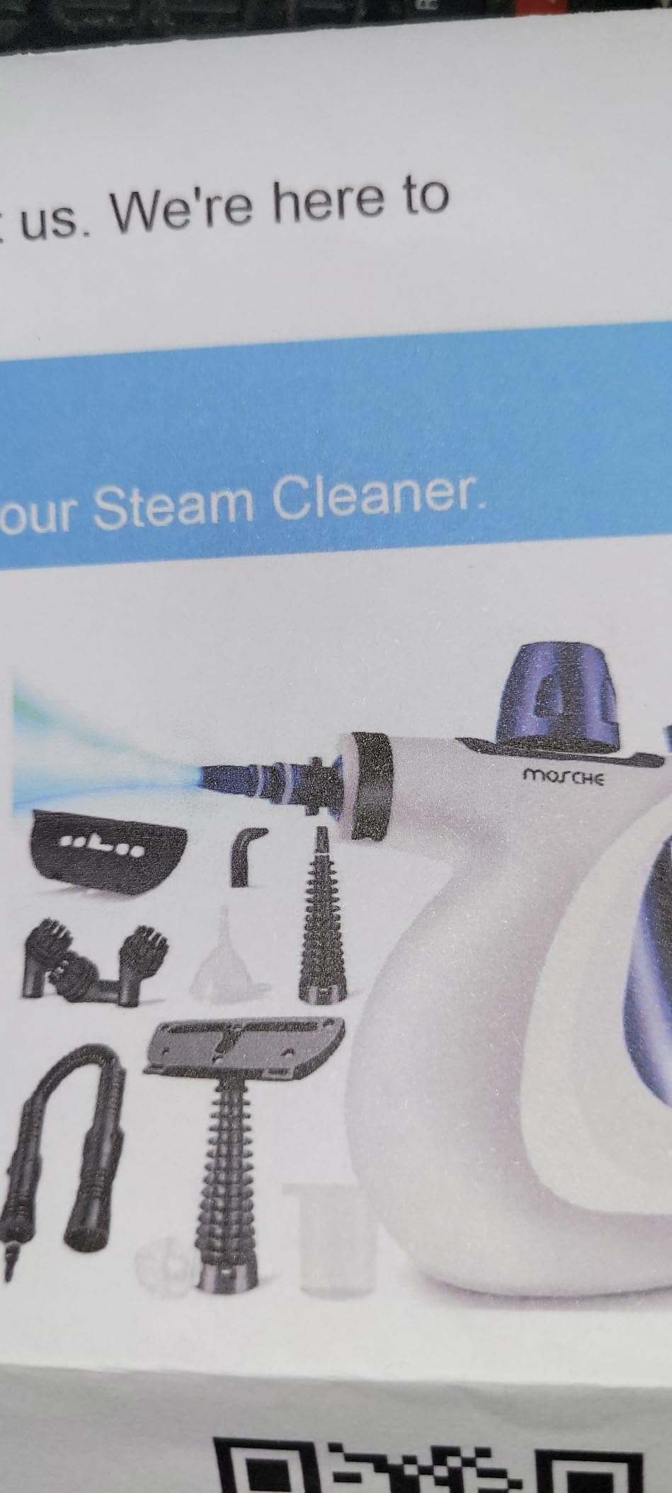 Handheld Pressurized Steam Cleaner with 11-Piece Accessory Set, Multi-Surface Steamer for Cleaning, All Natural Steam Cleaner for Home, Upholstery, Car, Floor, Kitchen and More customer photo 2